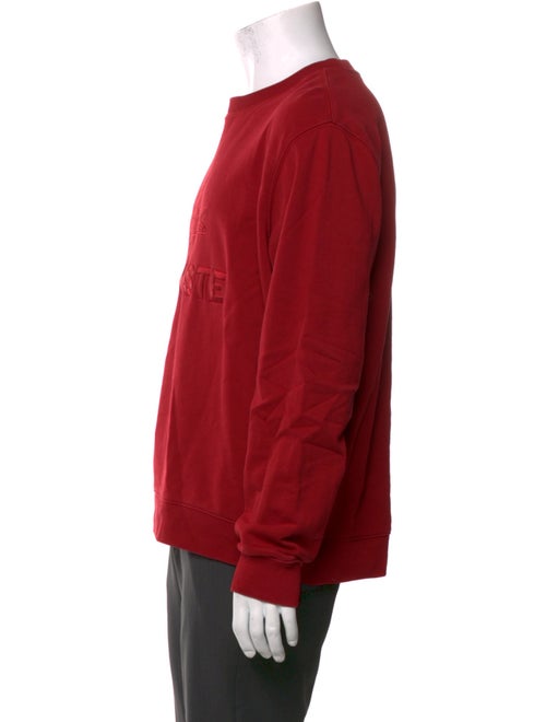 Lacoste Graphic Print Crew Neck Pullover