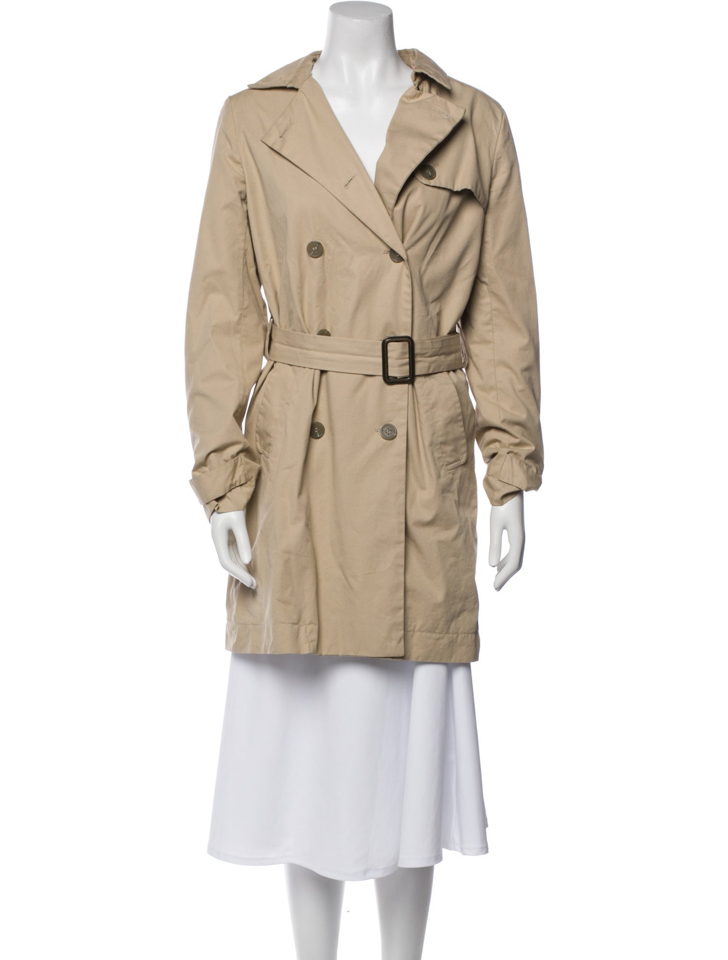 Lacoste Printed Trench Coat