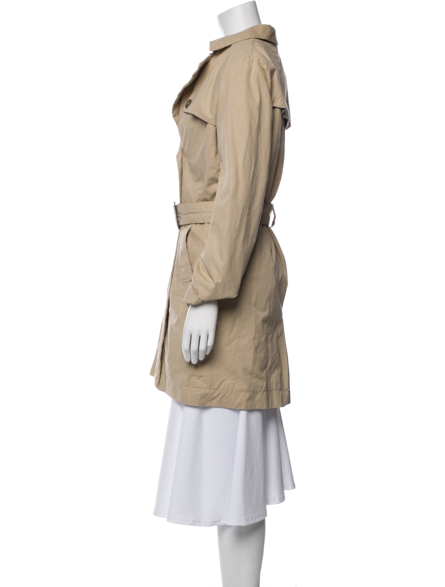 Lacoste Printed Trench Coat