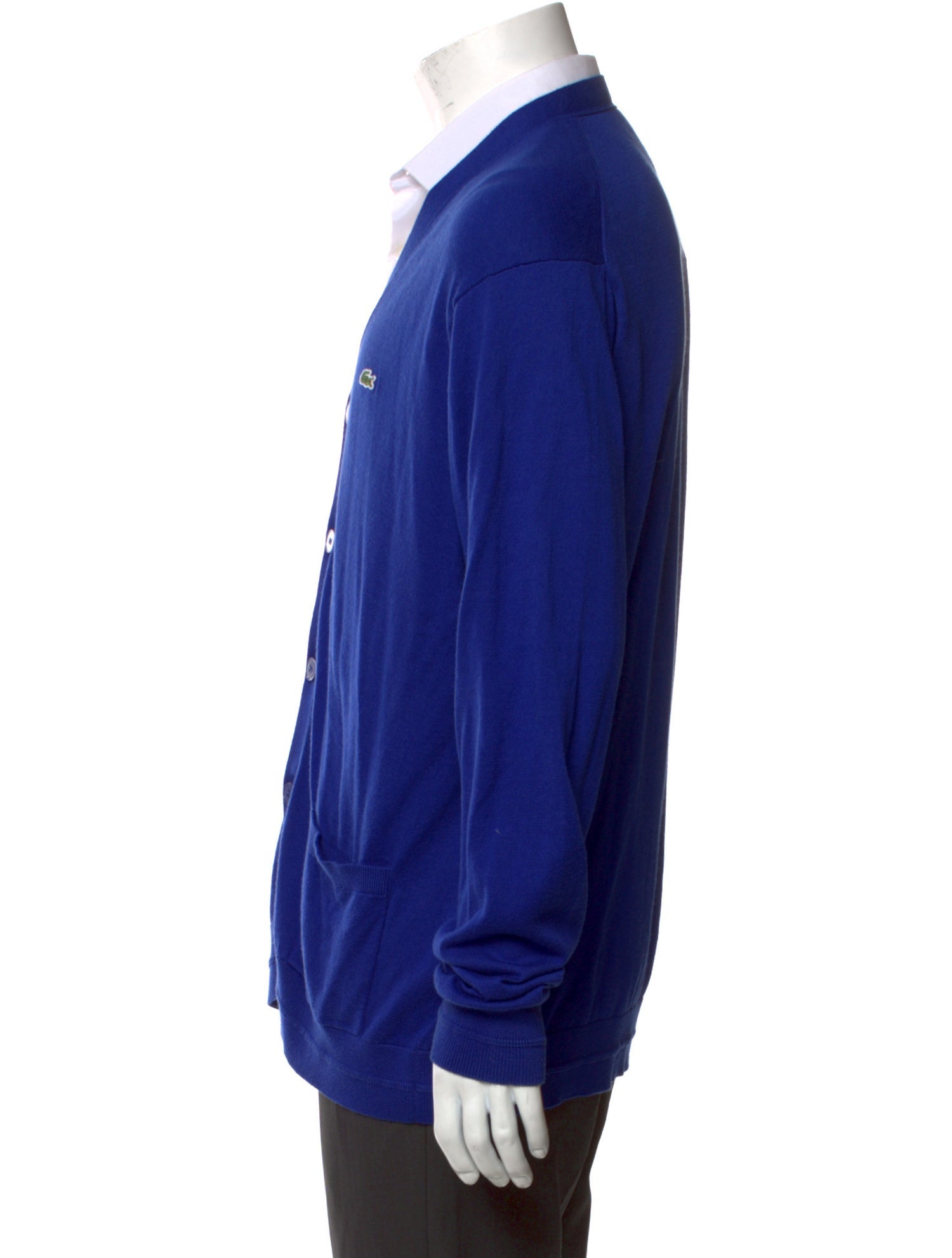 Lacoste V-Neck Long Sleeve Cardigan