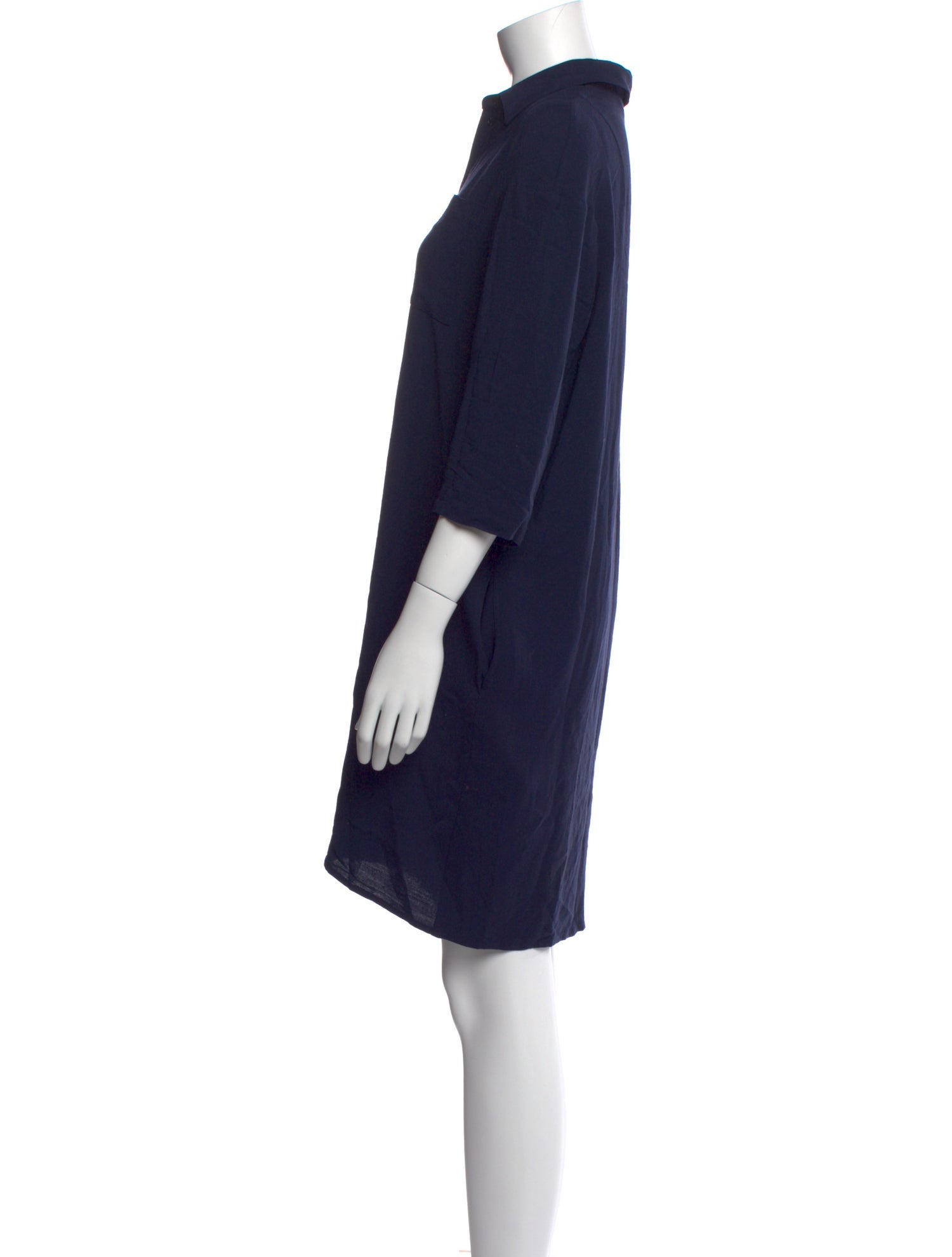 Lacoste V-Neck Mini Dress