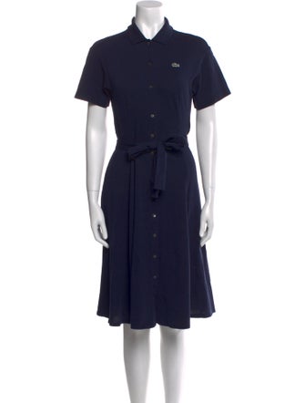 Lacoste Midi Length Dress