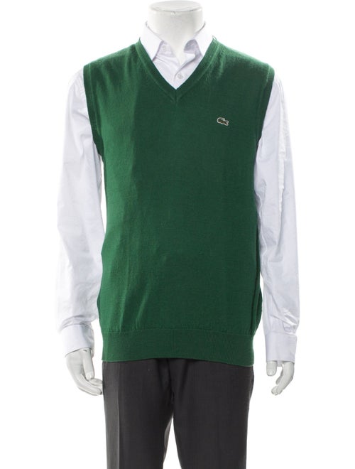 Lacoste Merino Wool V-Neck Sweater Vest