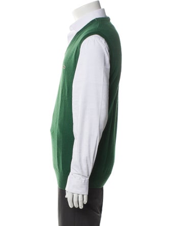 Lacoste Merino Wool V-Neck Sweater Vest