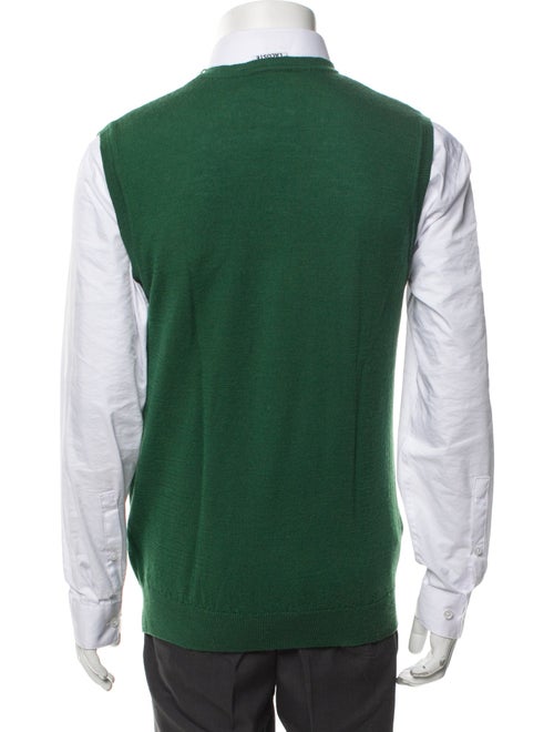 Lacoste Merino Wool V-Neck Sweater Vest