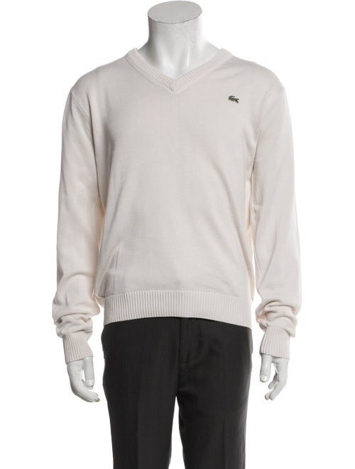 Lacoste V-Neck Long Sleeve Pullover