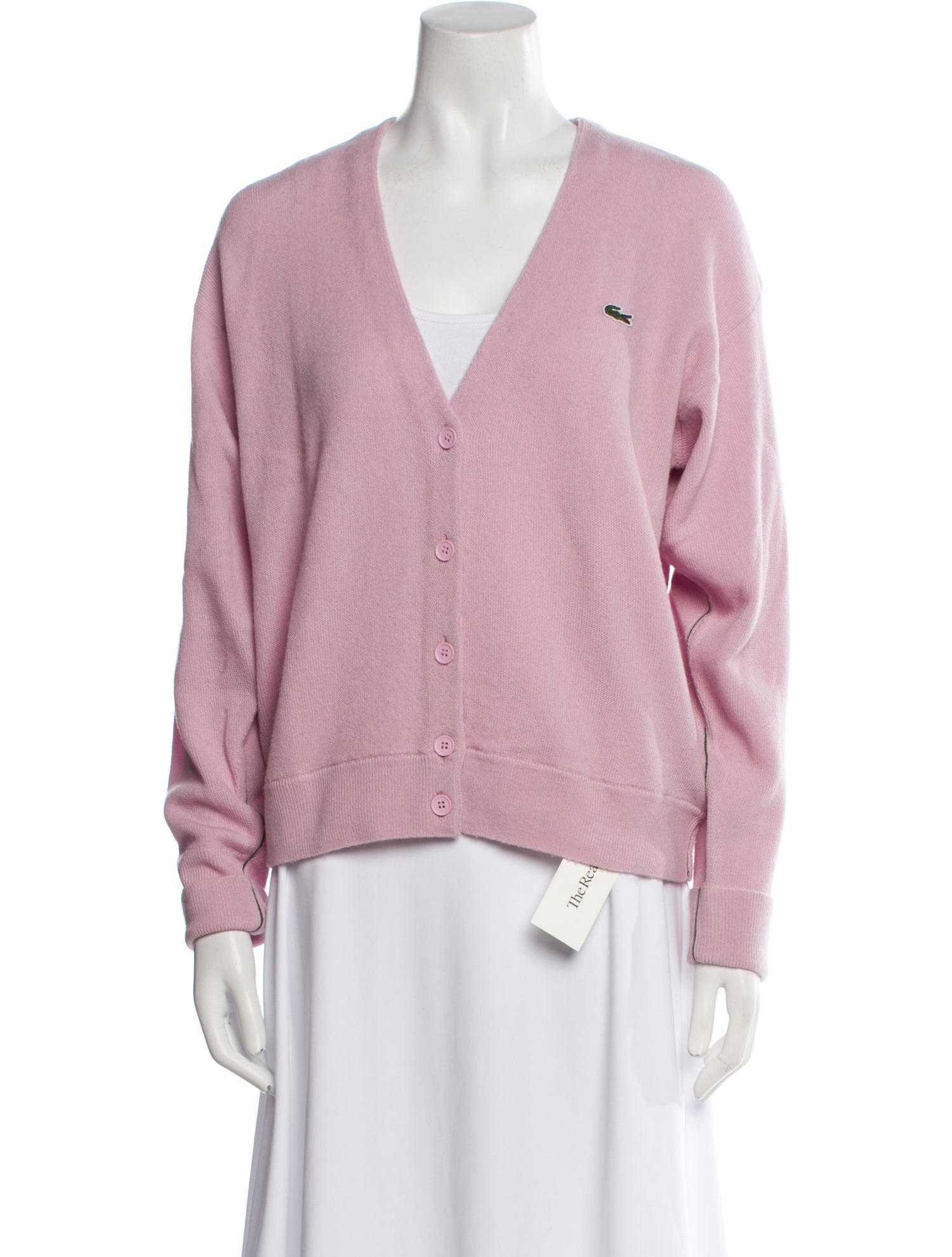 Lacoste Wool V-Neck Sweater