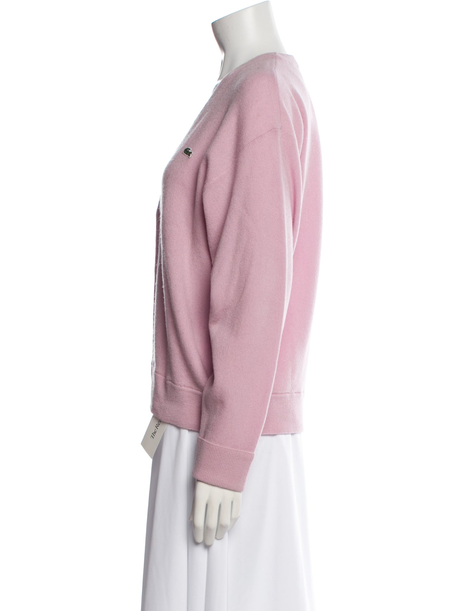 Lacoste Wool V-Neck Sweater