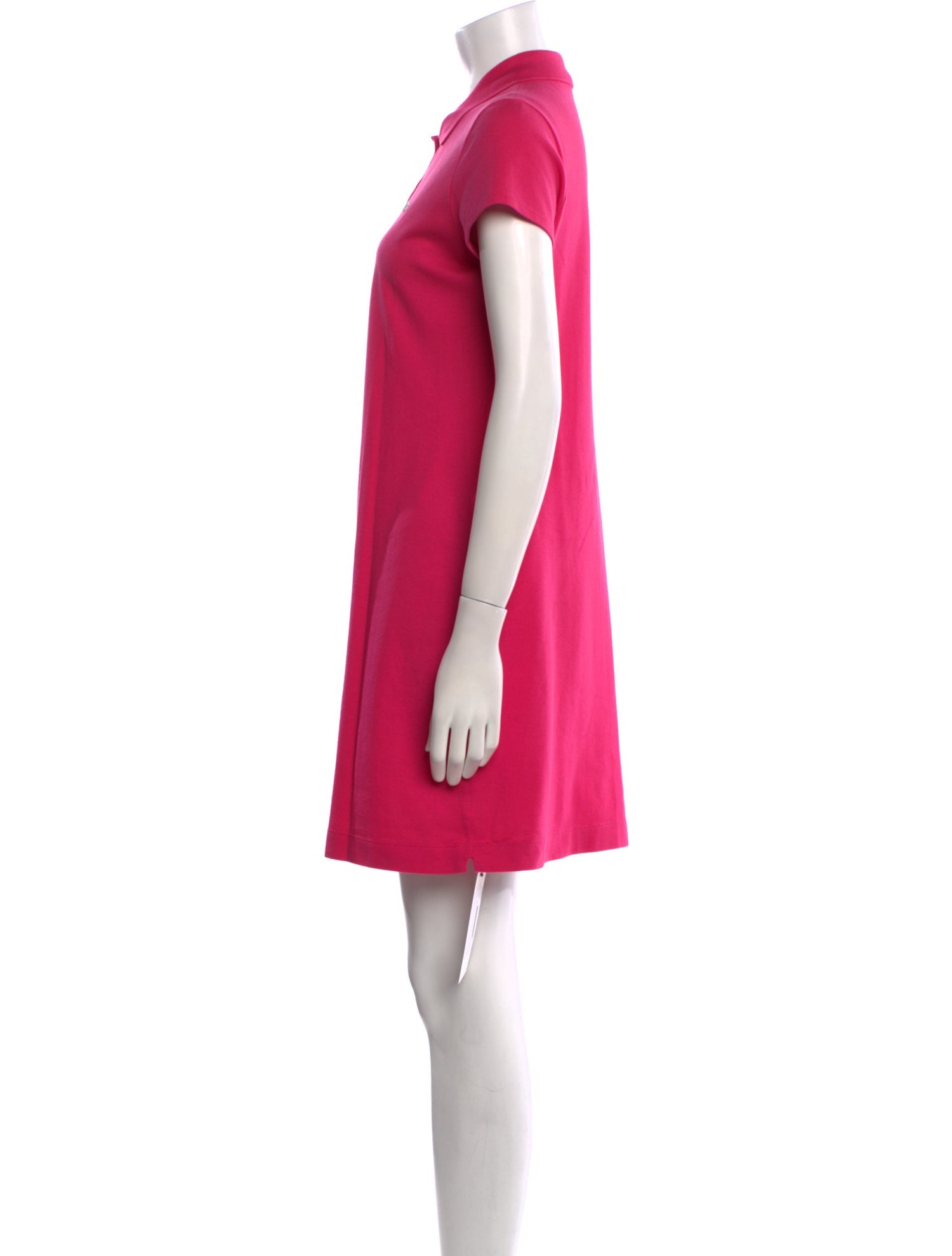 Lacoste Mock Neck Mini Dress