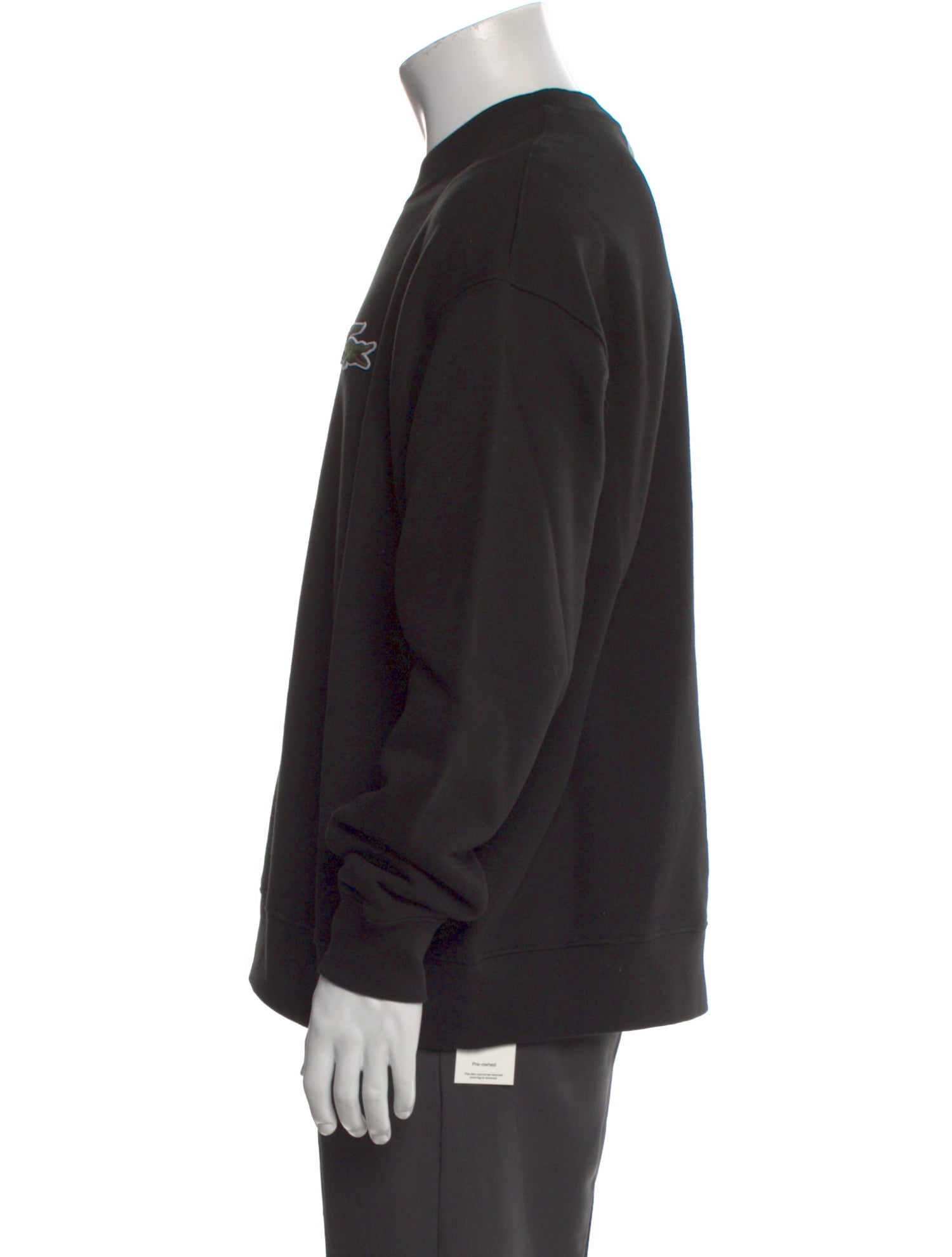 Lacoste Graphic Print Crew Neck Pullover