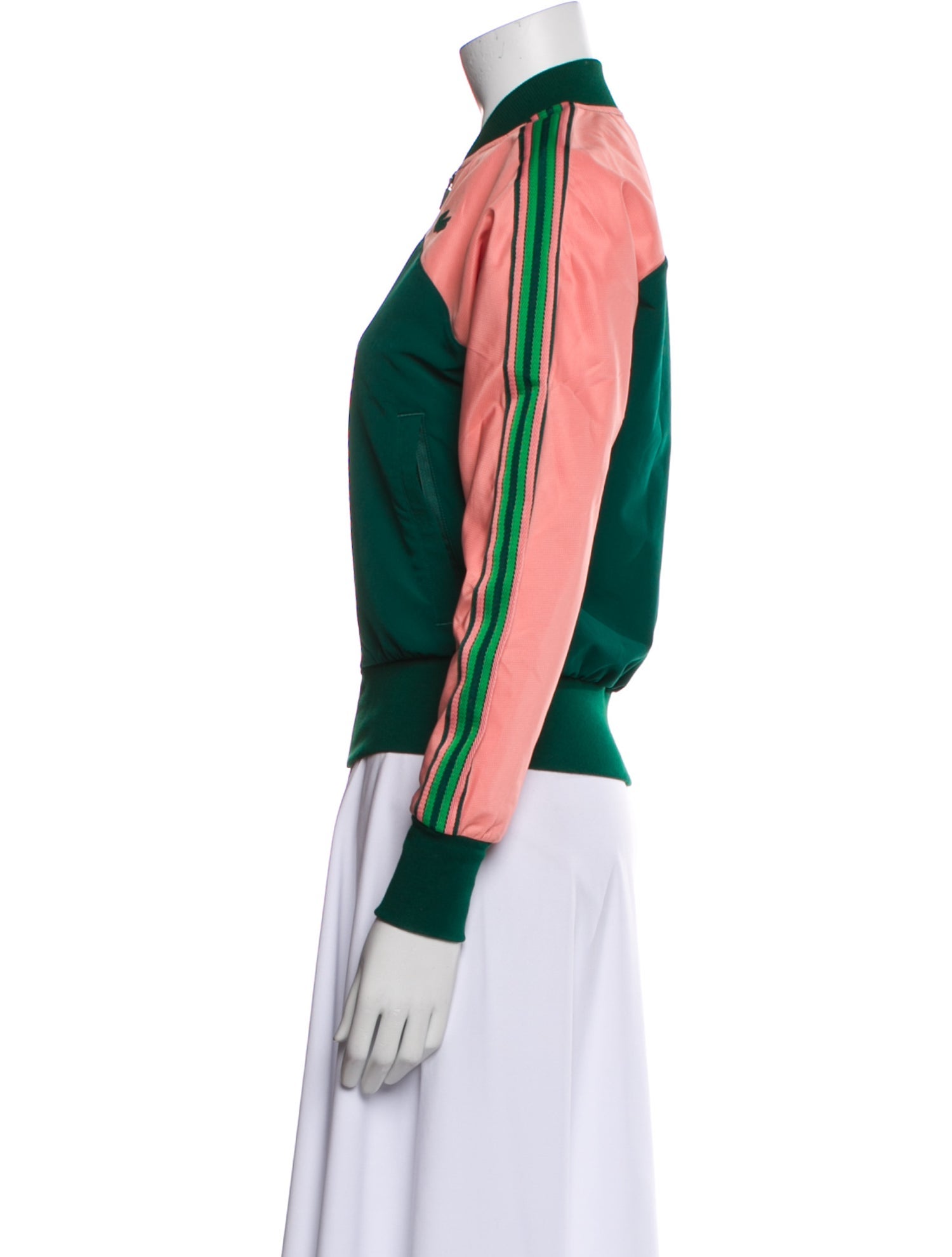 Lacoste Striped Bomber Jacket