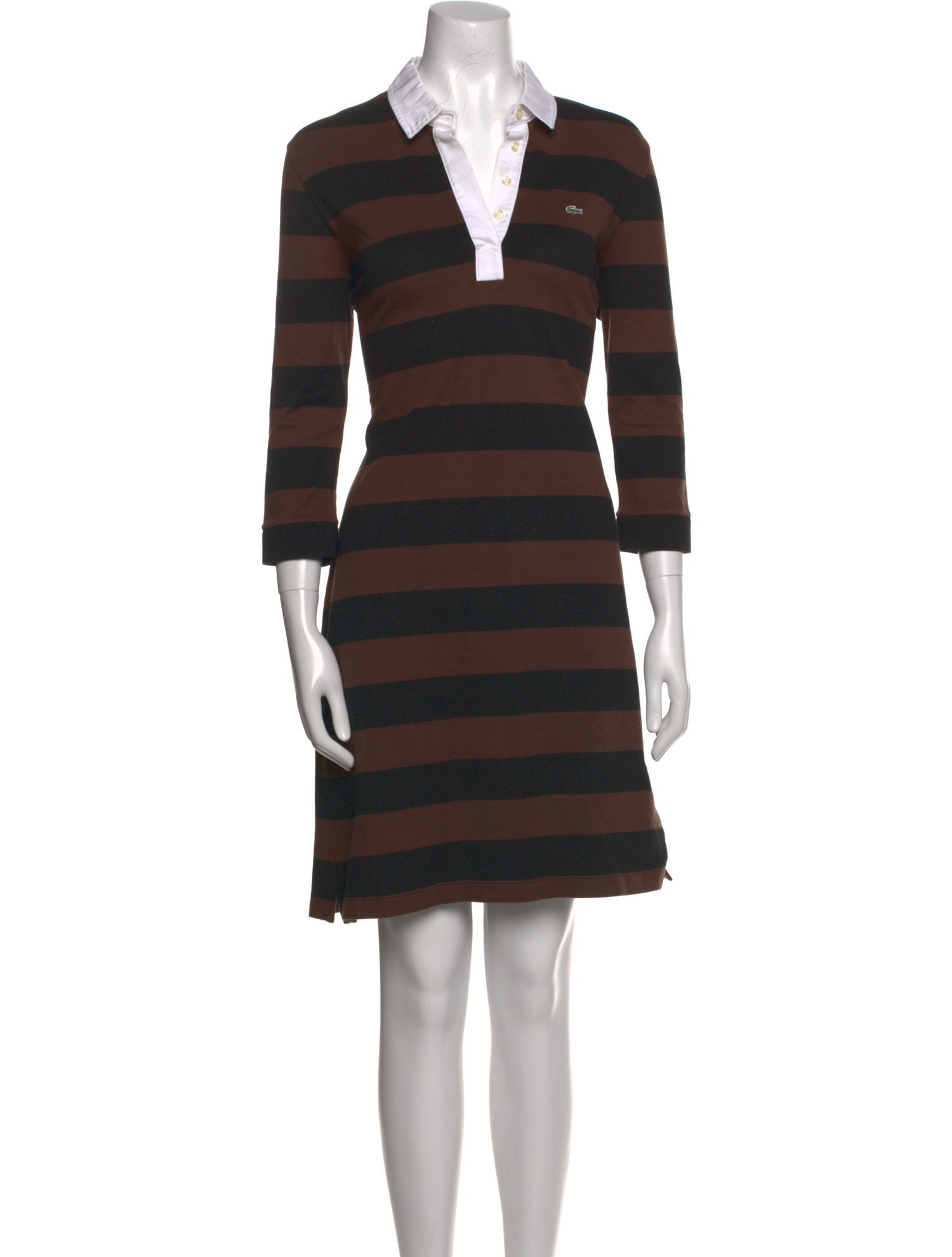 Lacoste Striped Mini Dress