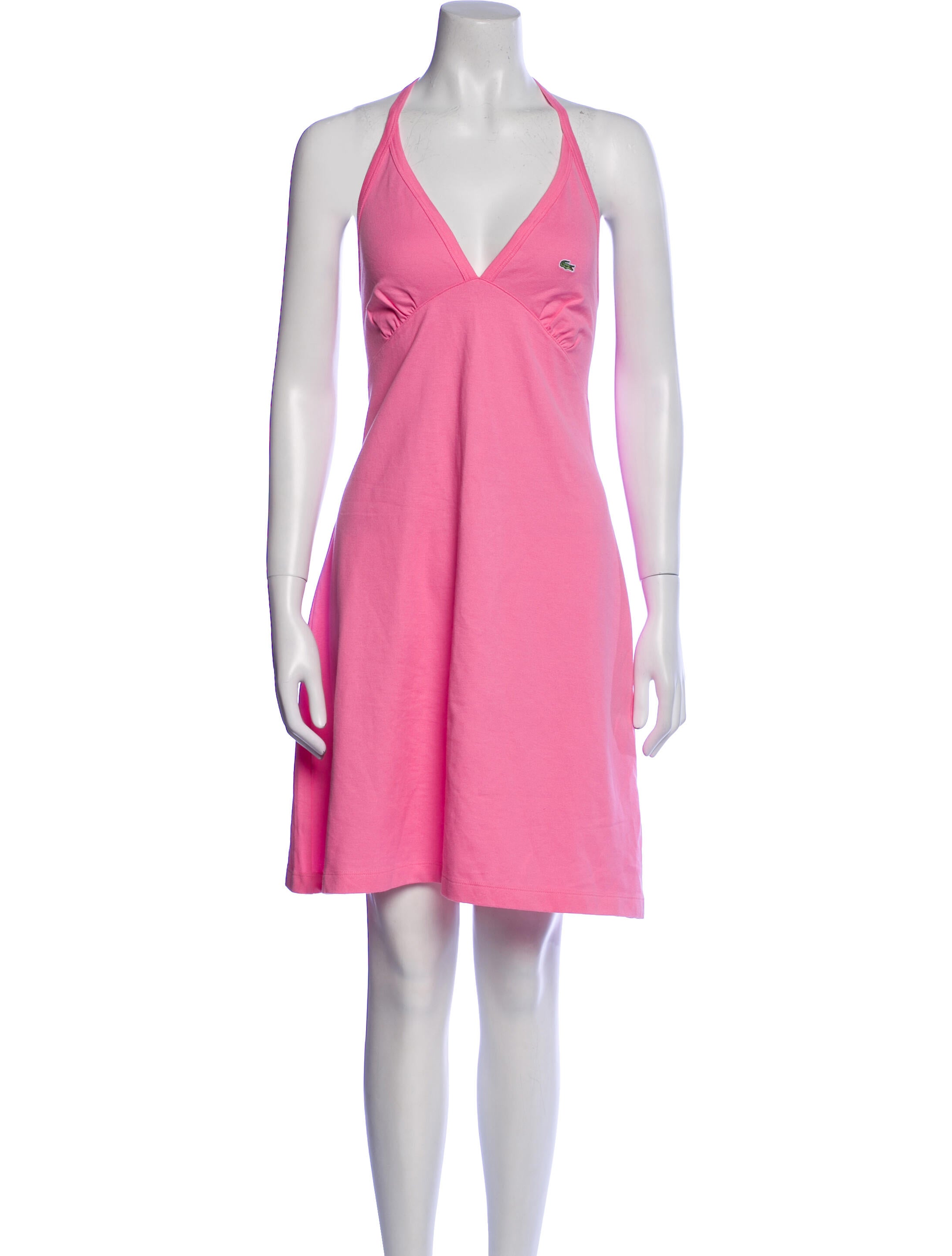Lacoste Halterneck Mini Dress