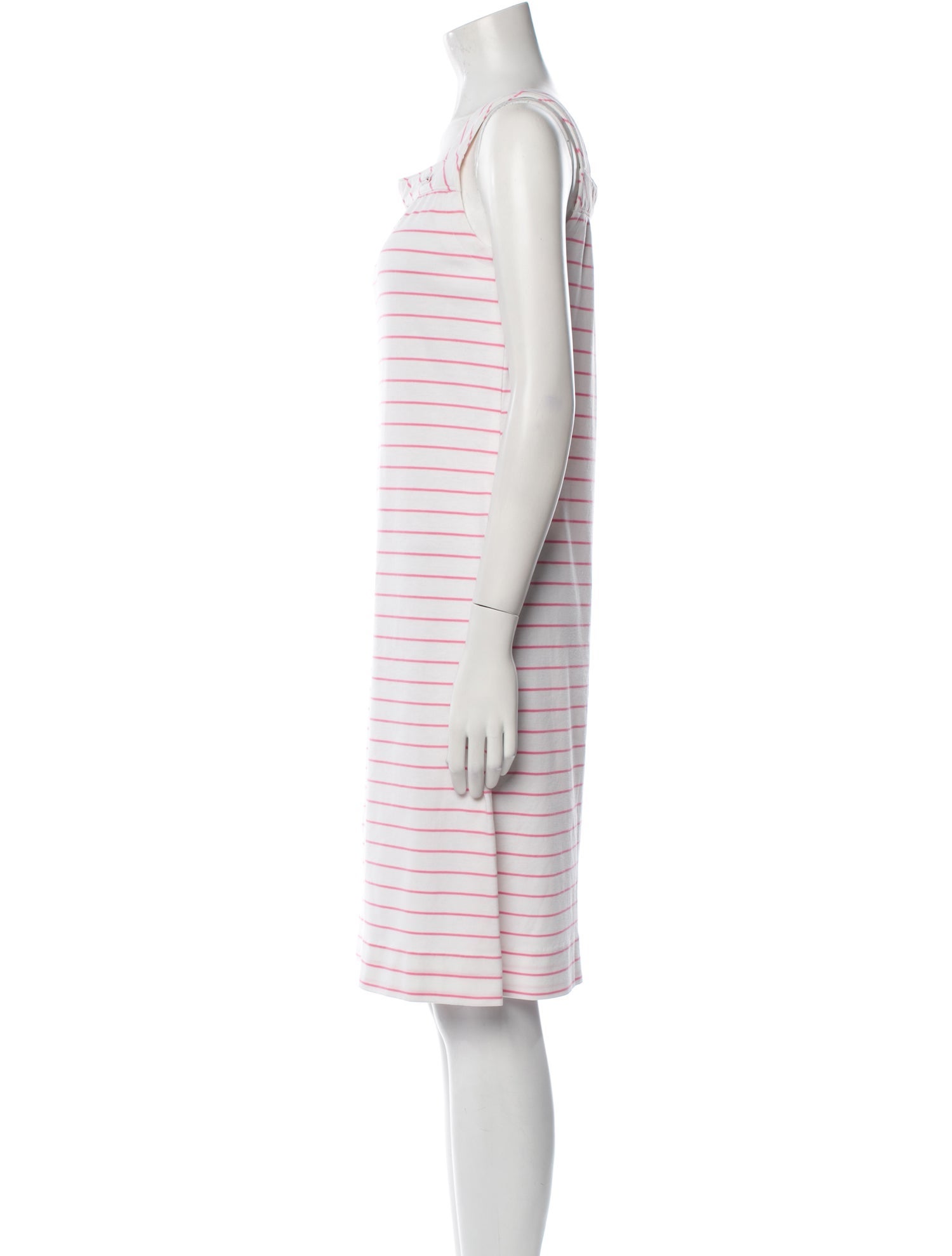 Lacoste Striped Knee-Length Dress