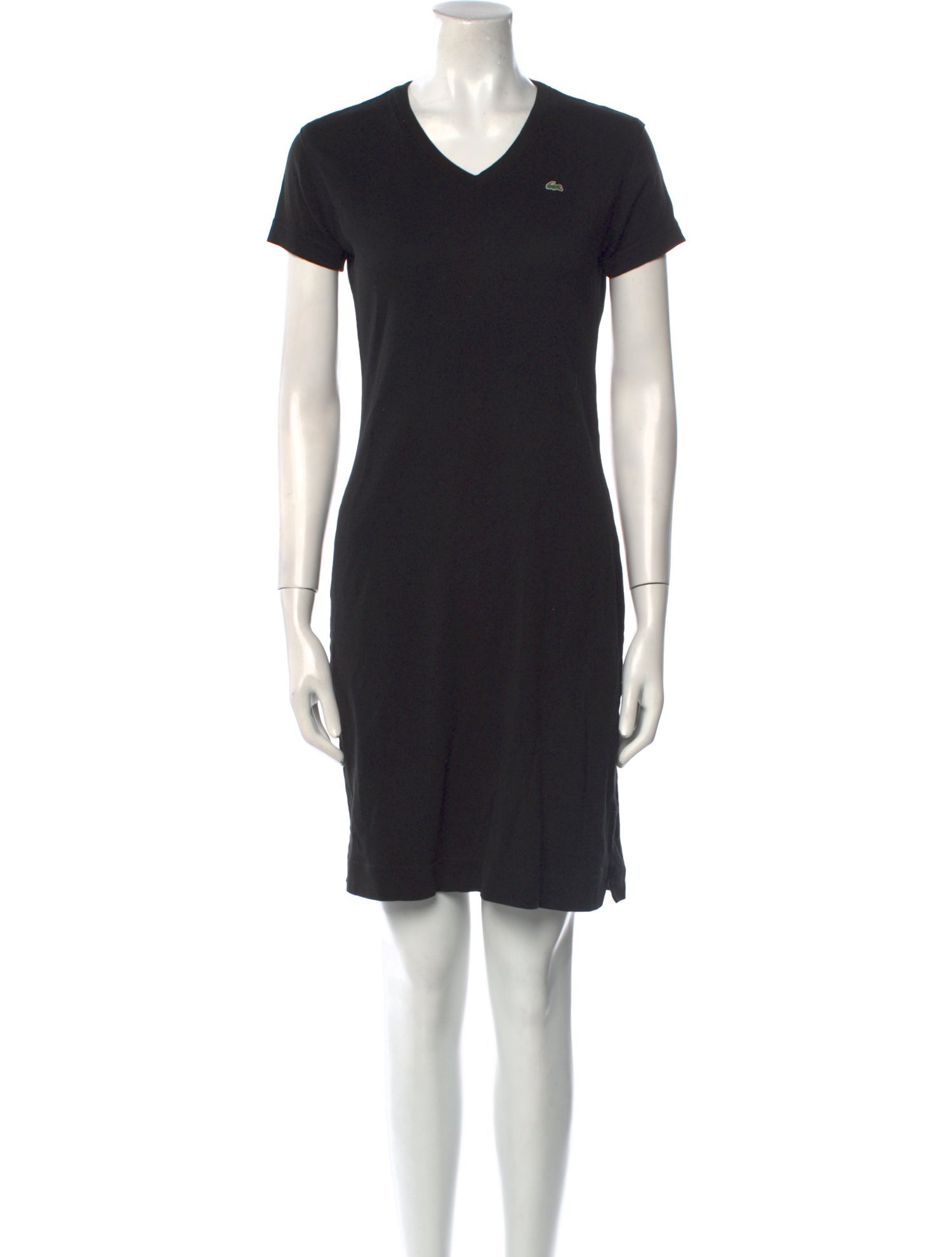 Lacoste V-Neck Mini Dress