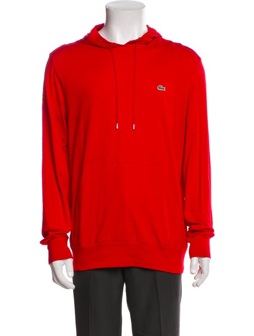 Lacoste Mock Neck Long Sleeve Pullover