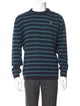 Lacoste Striped Crew Neck Pullover