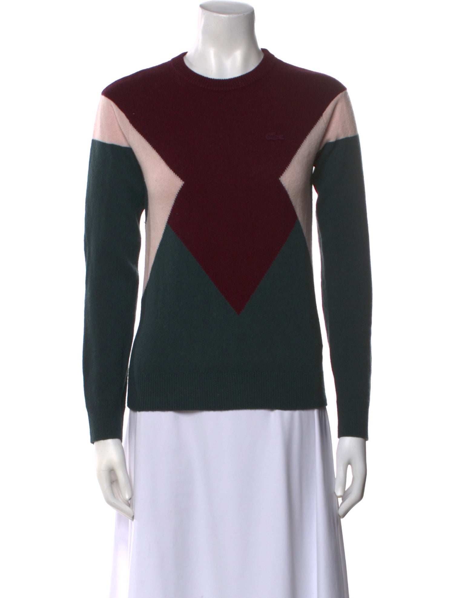 Lacoste Wool Printed Sweater