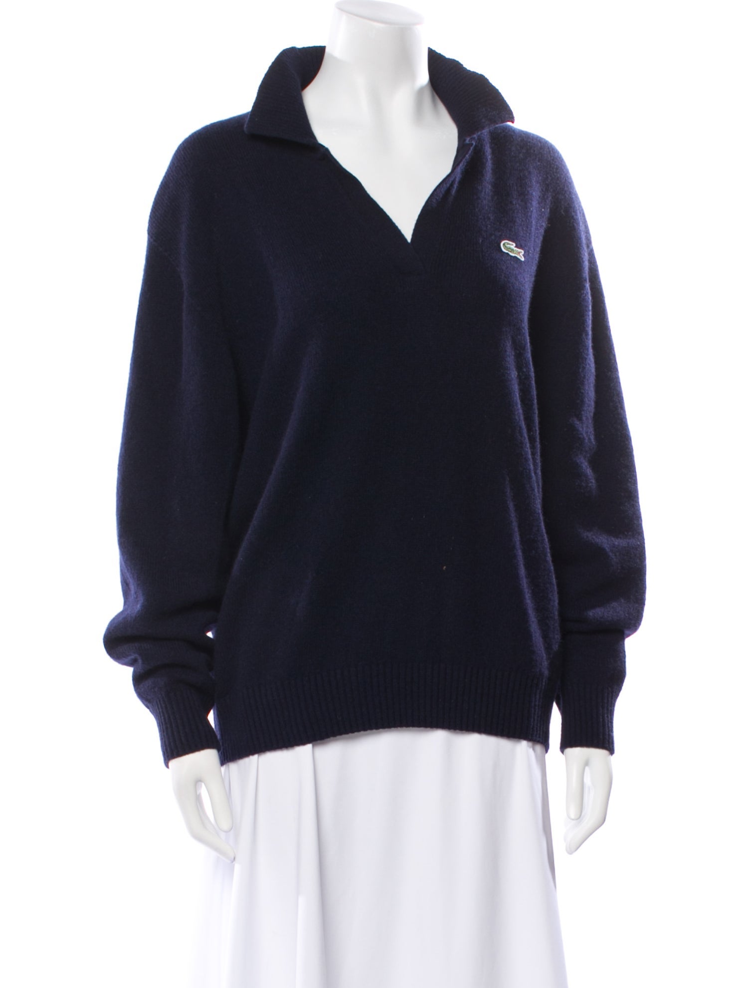 Lacoste Cashmere V-Neck Sweater