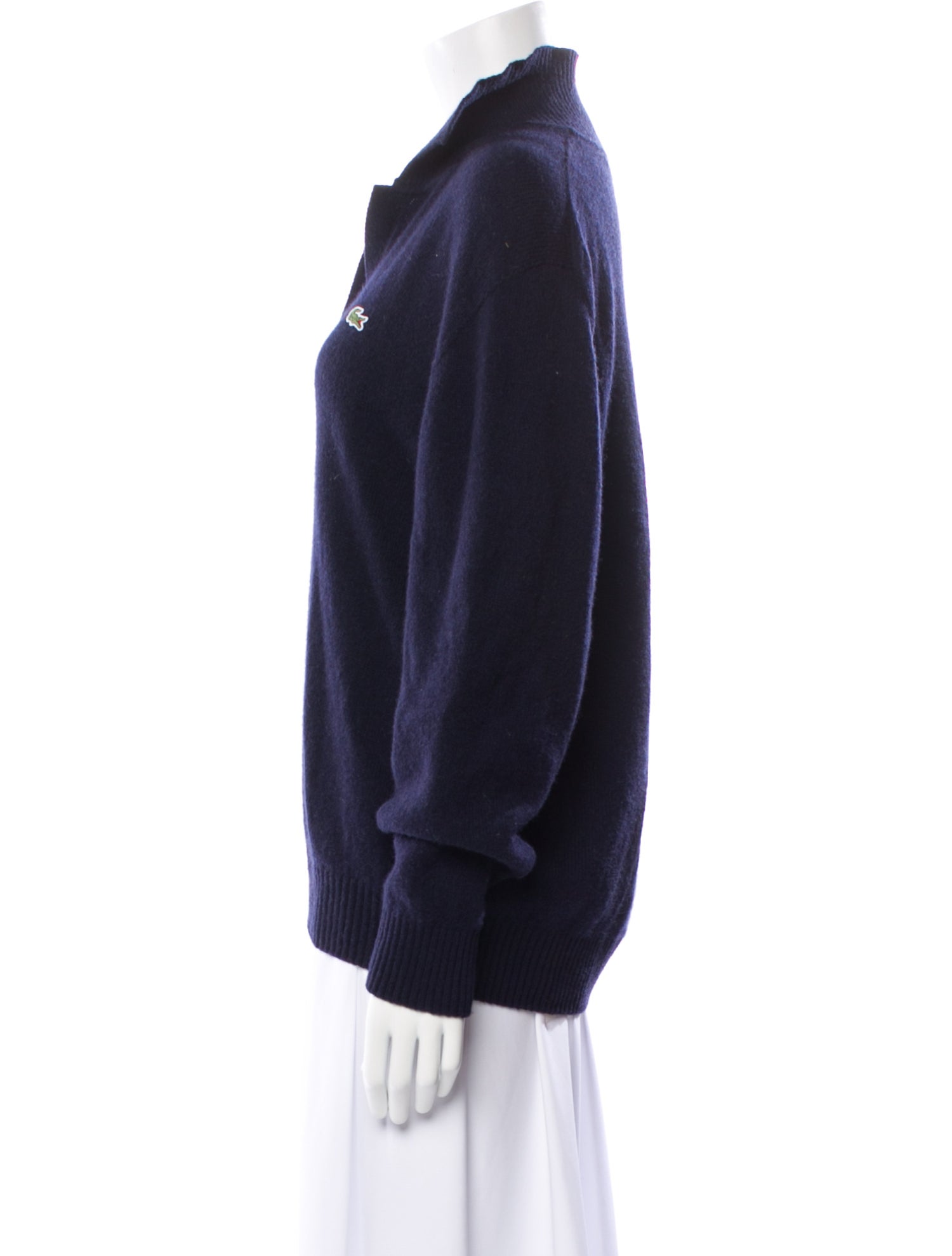Lacoste Cashmere V-Neck Sweater