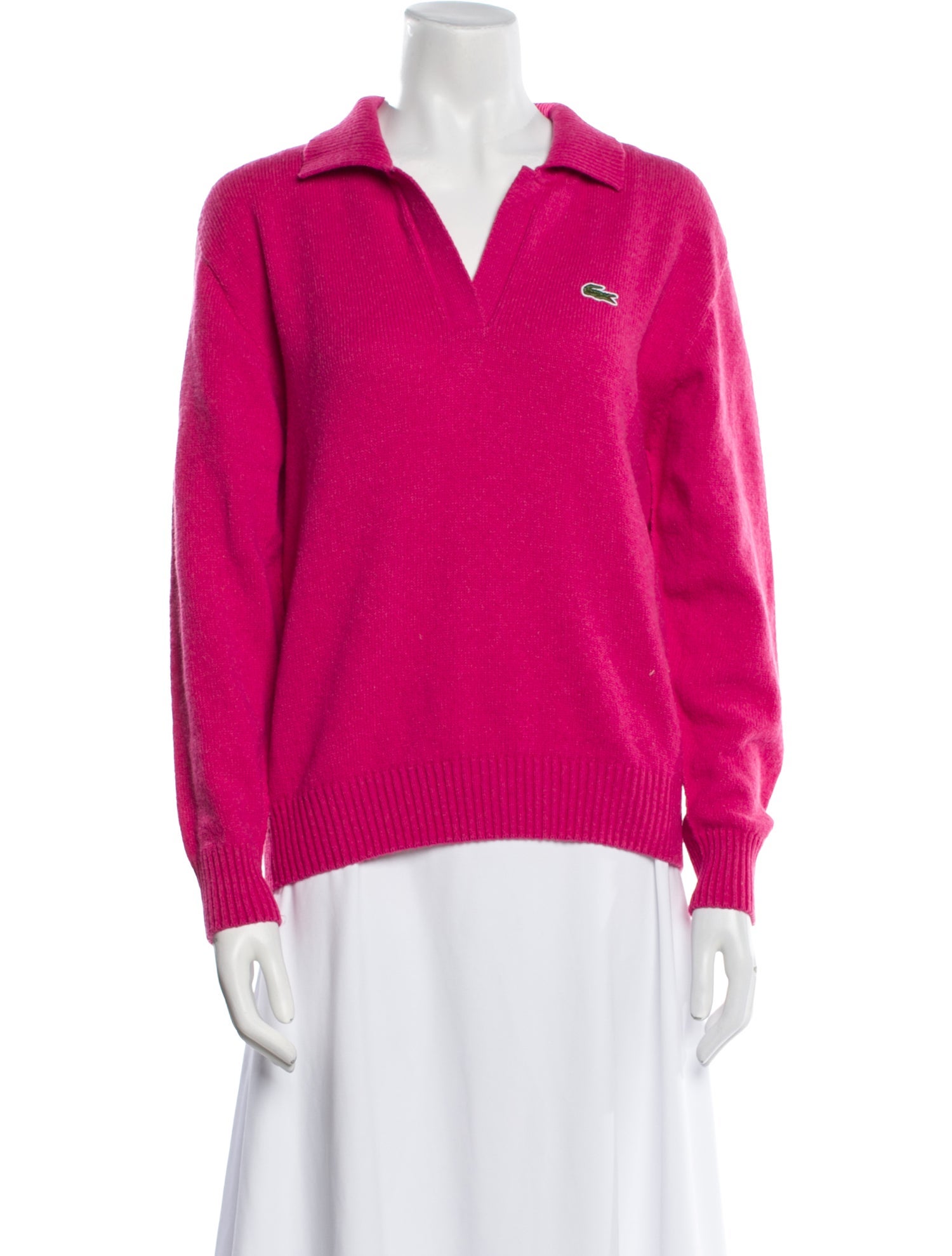 Lacoste Cashmere V-Neck Sweater