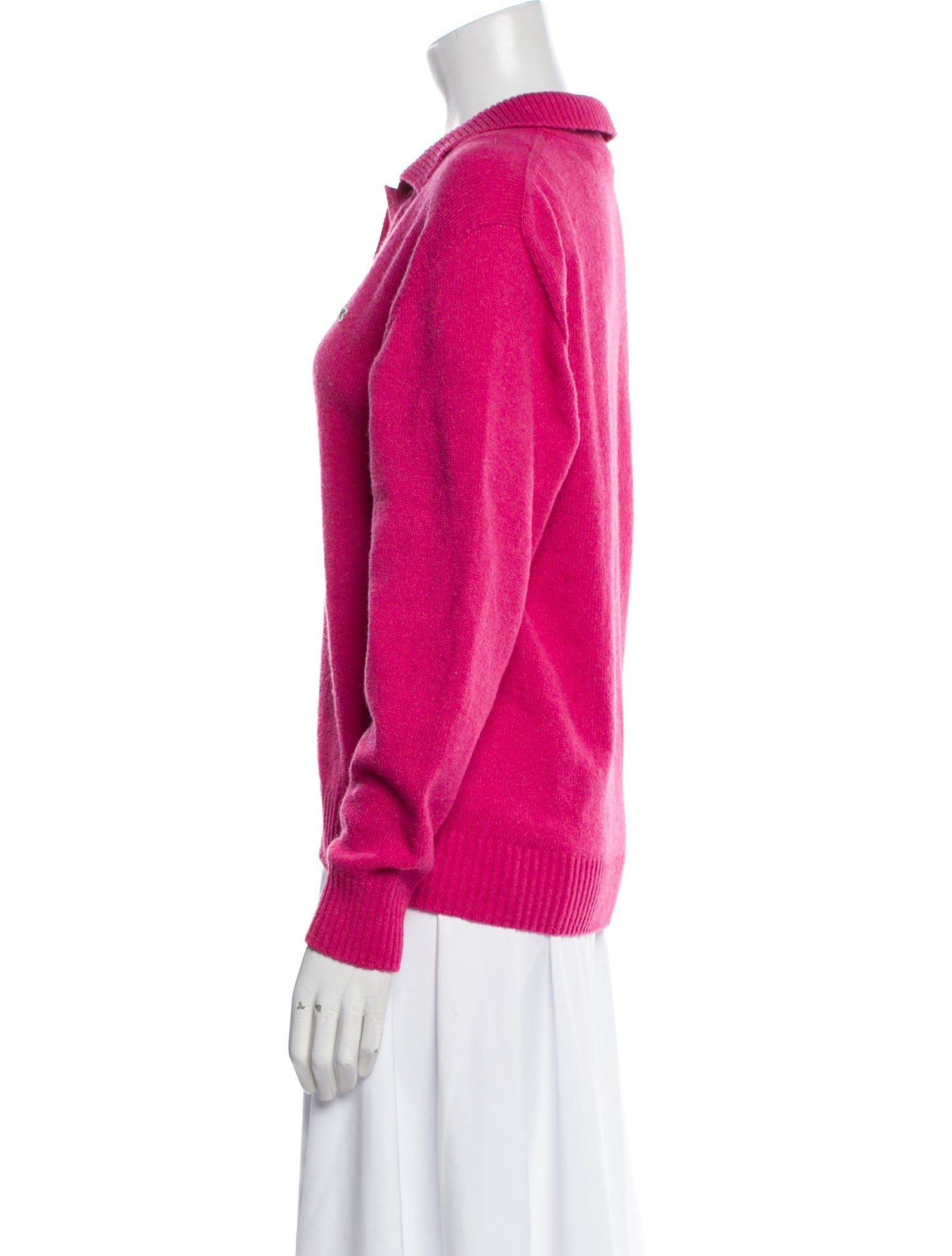 Lacoste Cashmere V-Neck Sweater