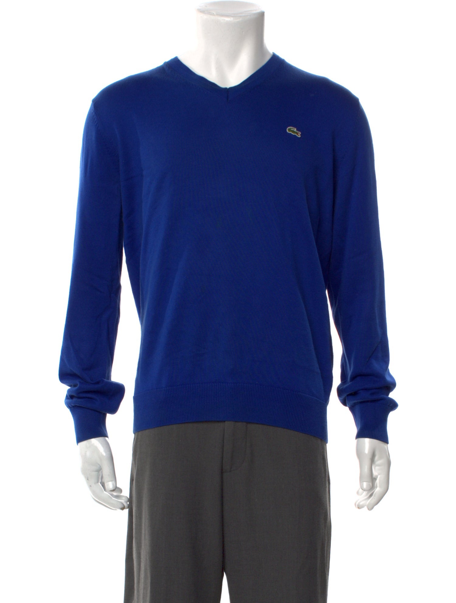 Lacoste V-Neck Long Sleeve Pullover