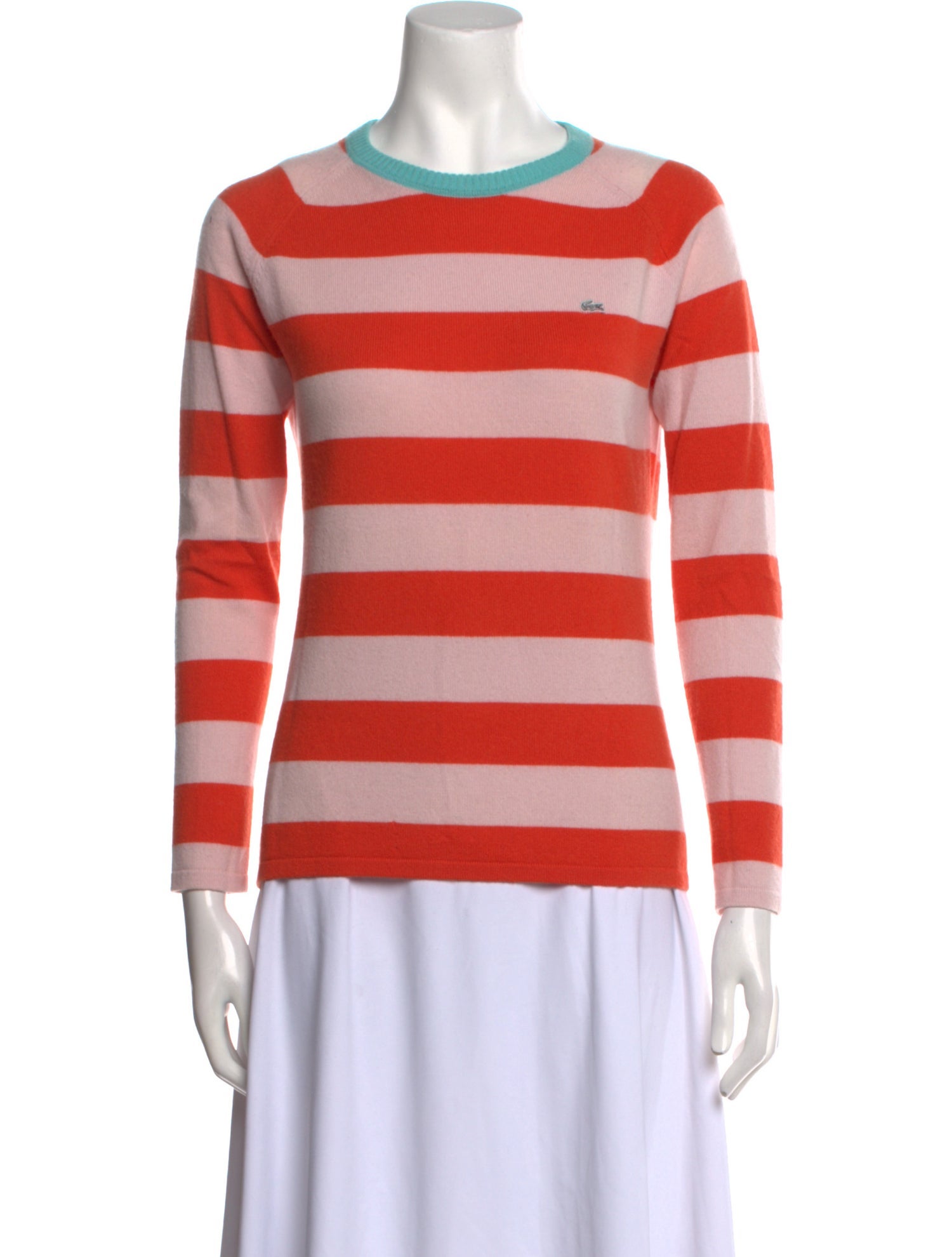 Lacoste Cashmere Striped Sweater