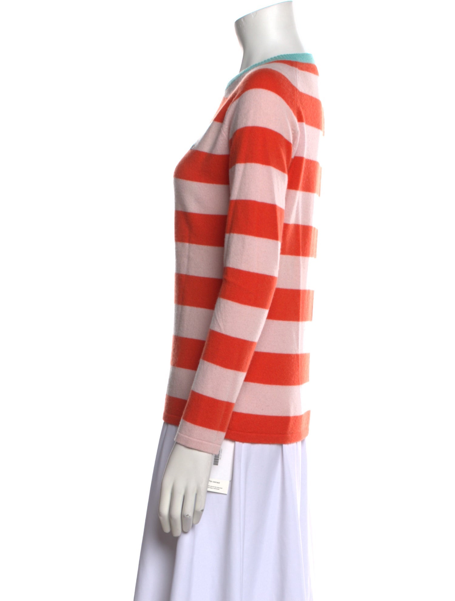 Lacoste Cashmere Striped Sweater