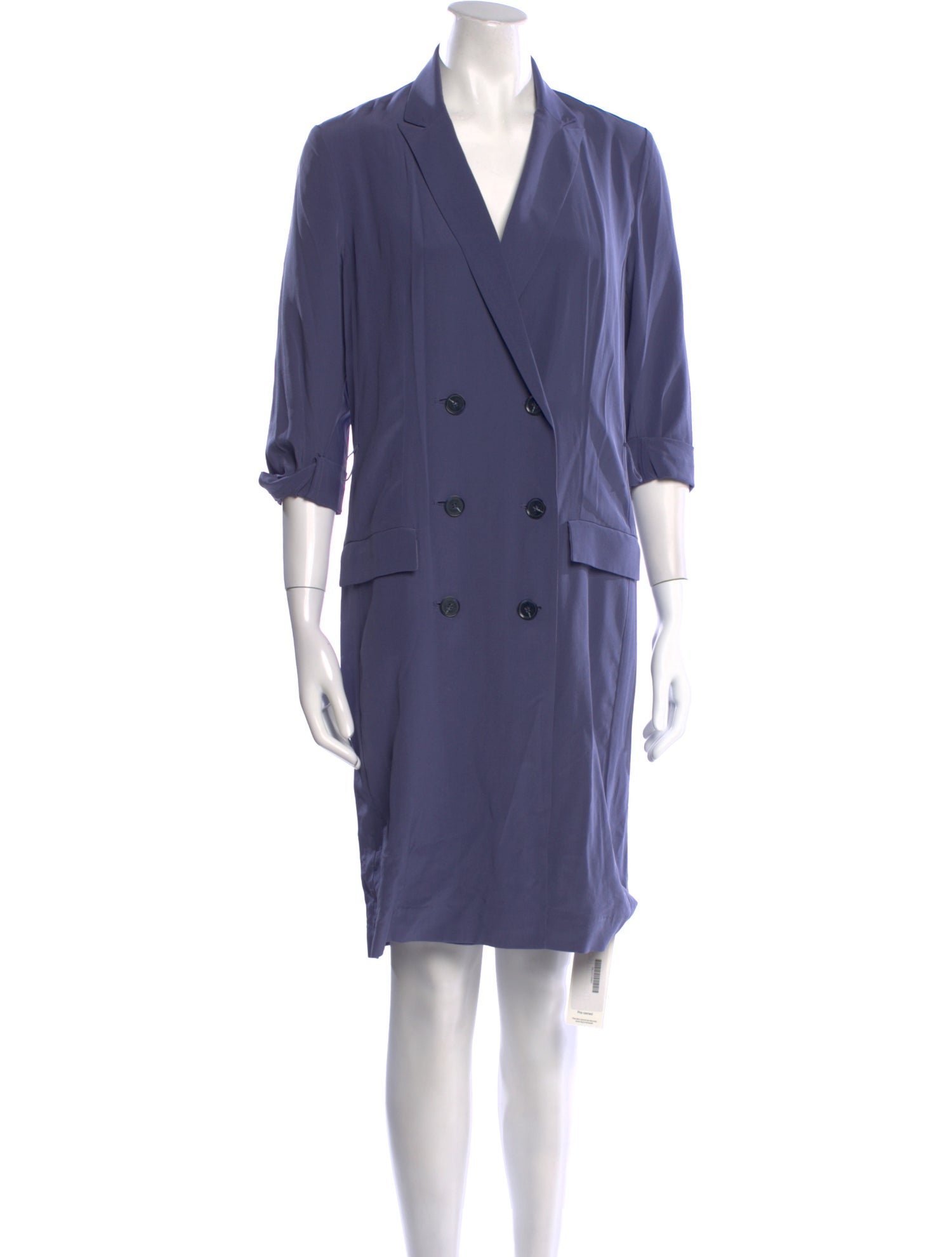Lacoste Silk Knee-Length Dress w/ Tags