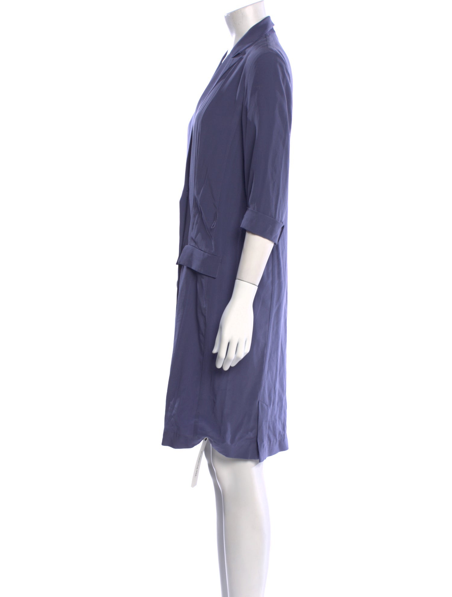 Lacoste Silk Knee-Length Dress w/ Tags
