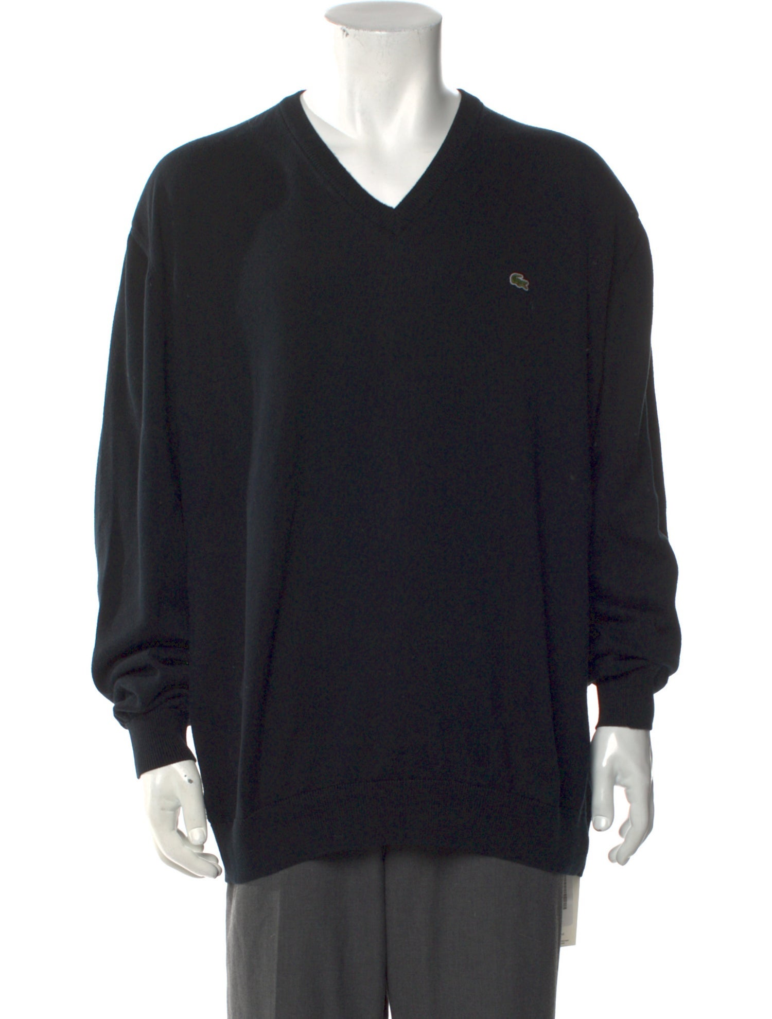 Lacoste V-Neck Long Sleeve Pullover
