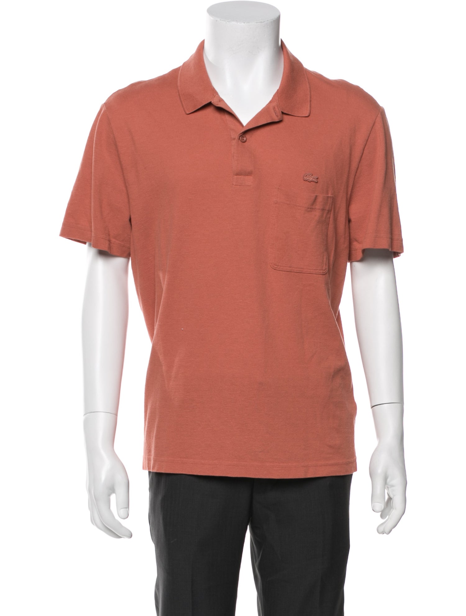 Lacoste Collar Short Sleeve Polo Sweater