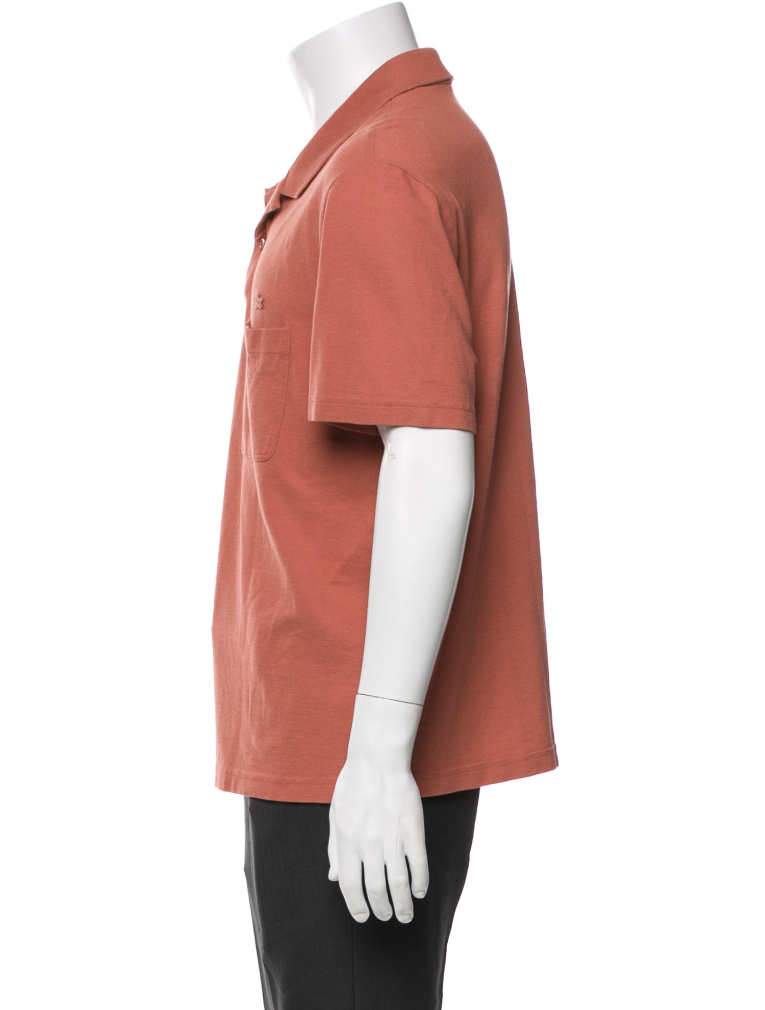 Lacoste Collar Short Sleeve Polo Sweater