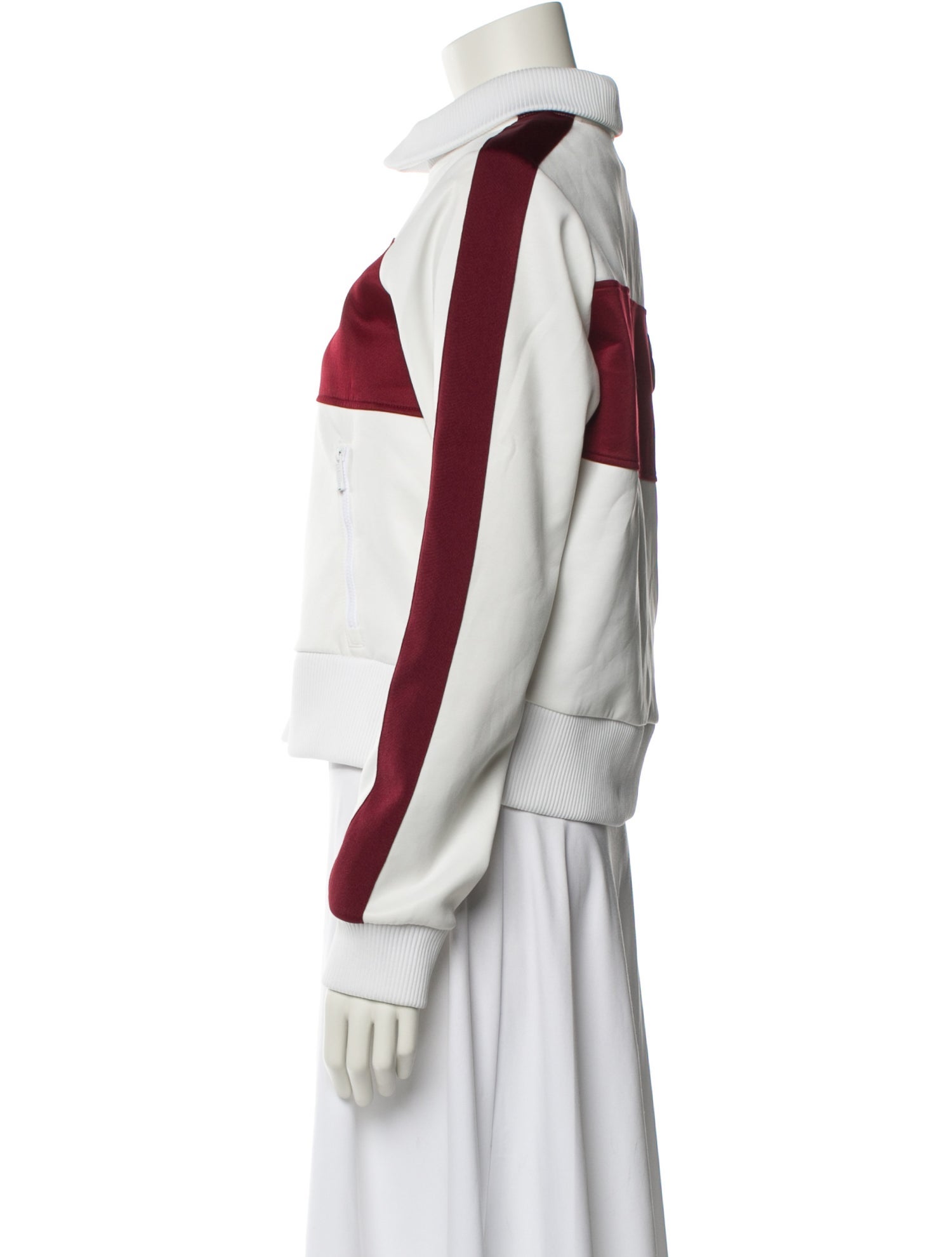 Lacoste Striped Biker Jacket