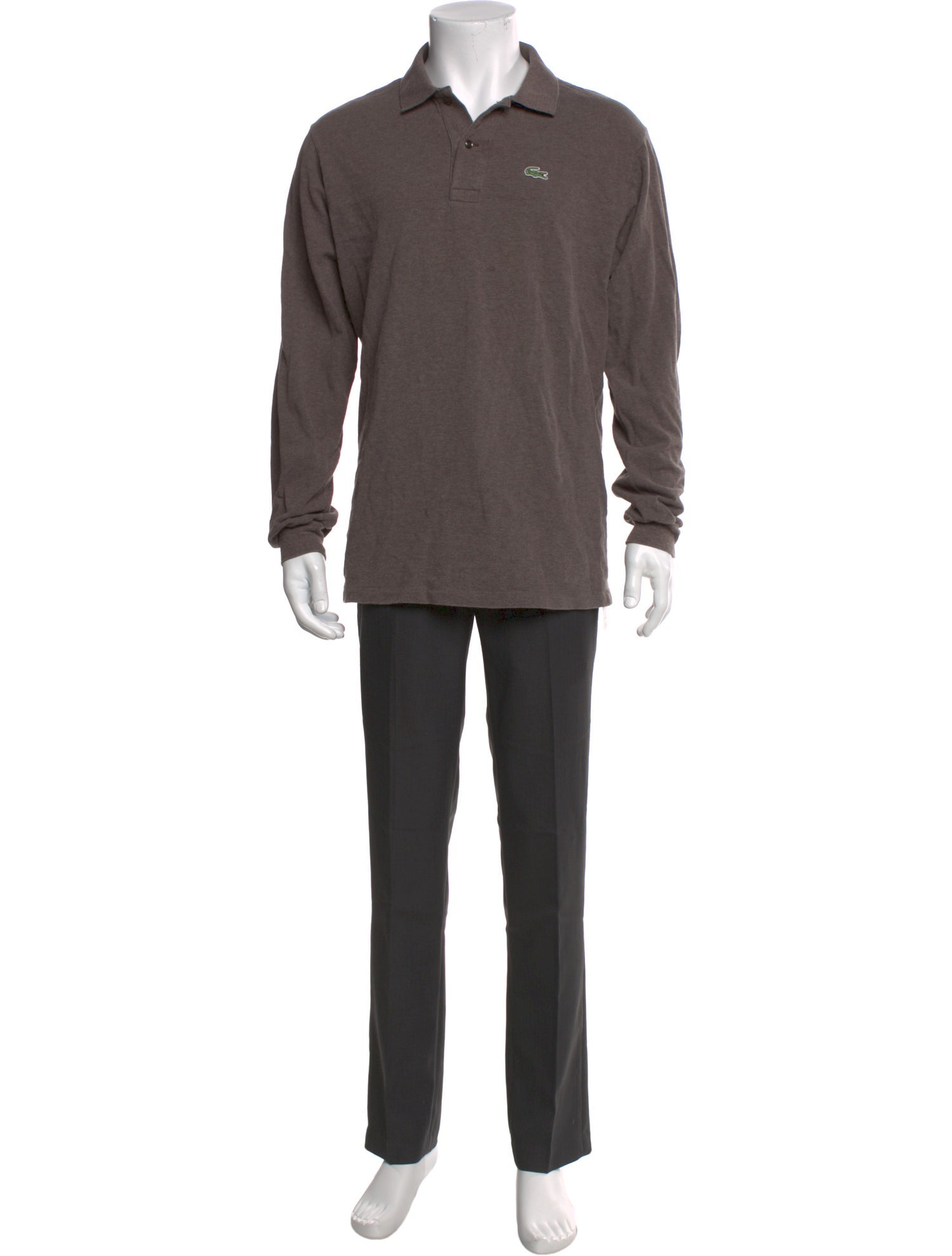 Lacoste Collar Long Sleeve Polo Shirt