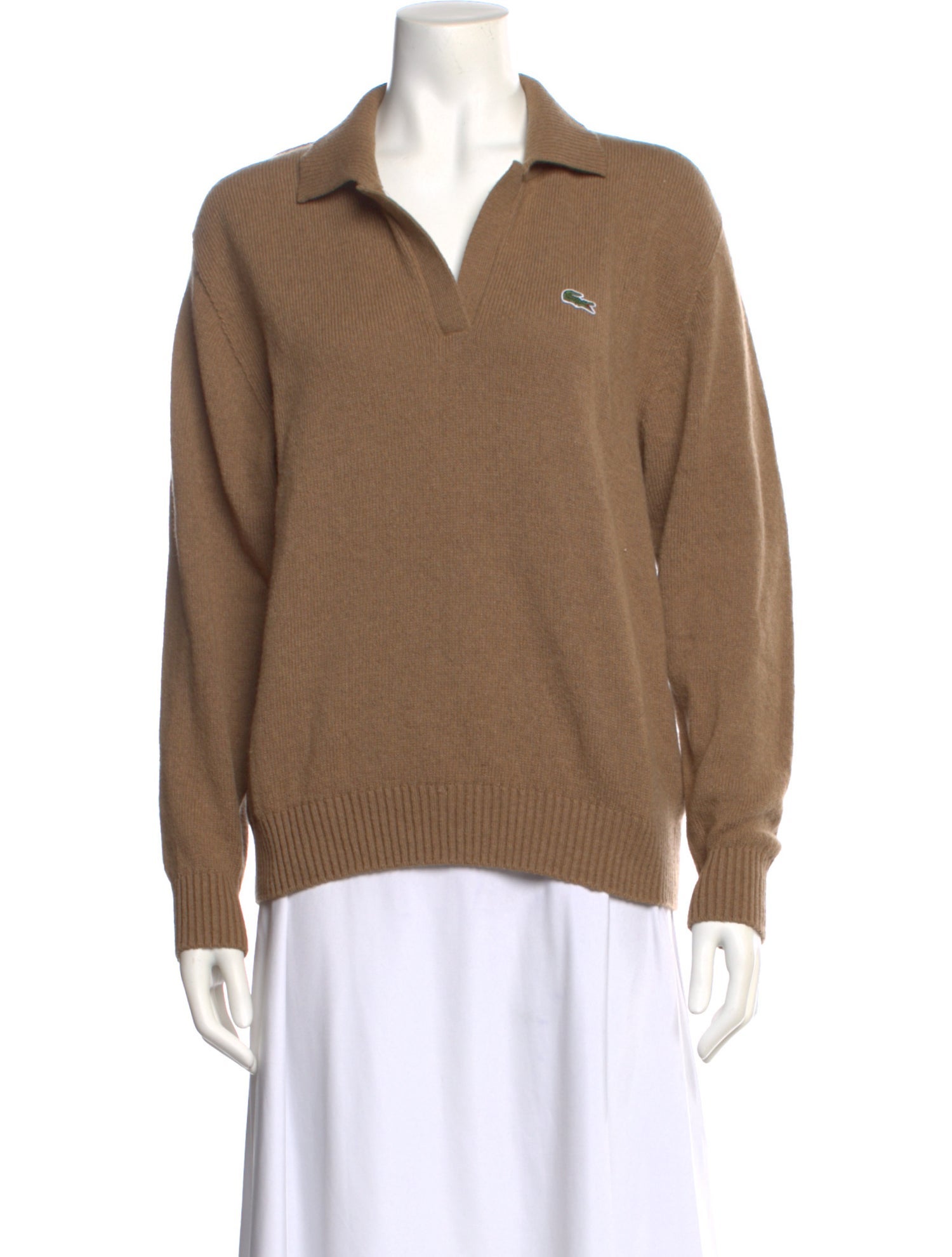 Lacoste Cashmere V-Neck Sweater