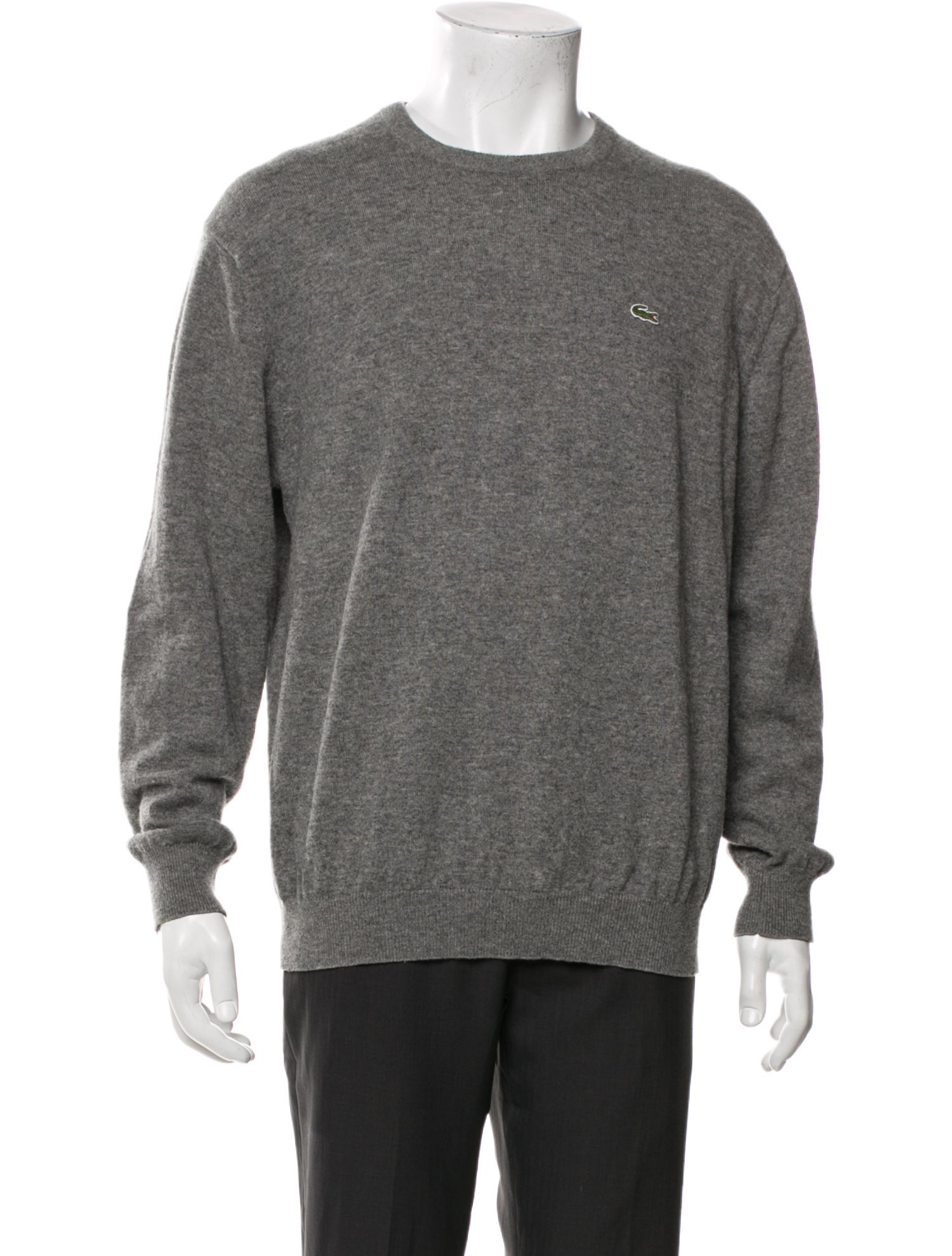 Lacoste Virgin Wool Crew Neck Pullover