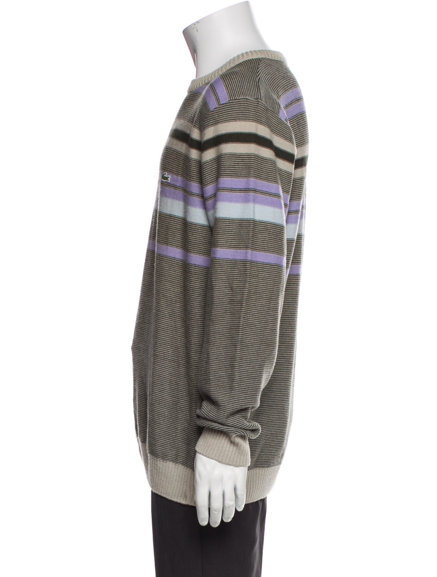 Lacoste Wool Striped Pullover