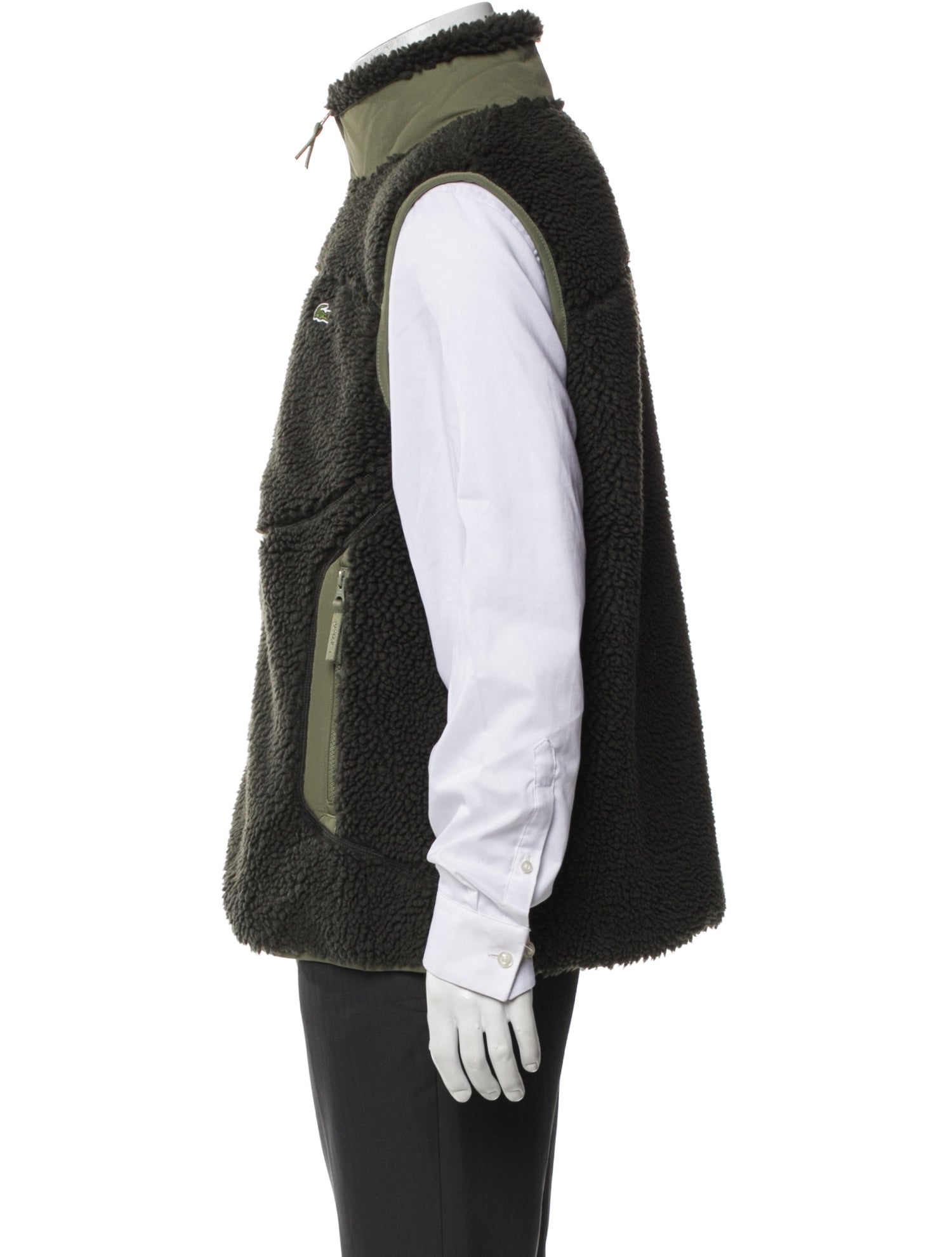 Lacoste Colorblock Pattern Vest