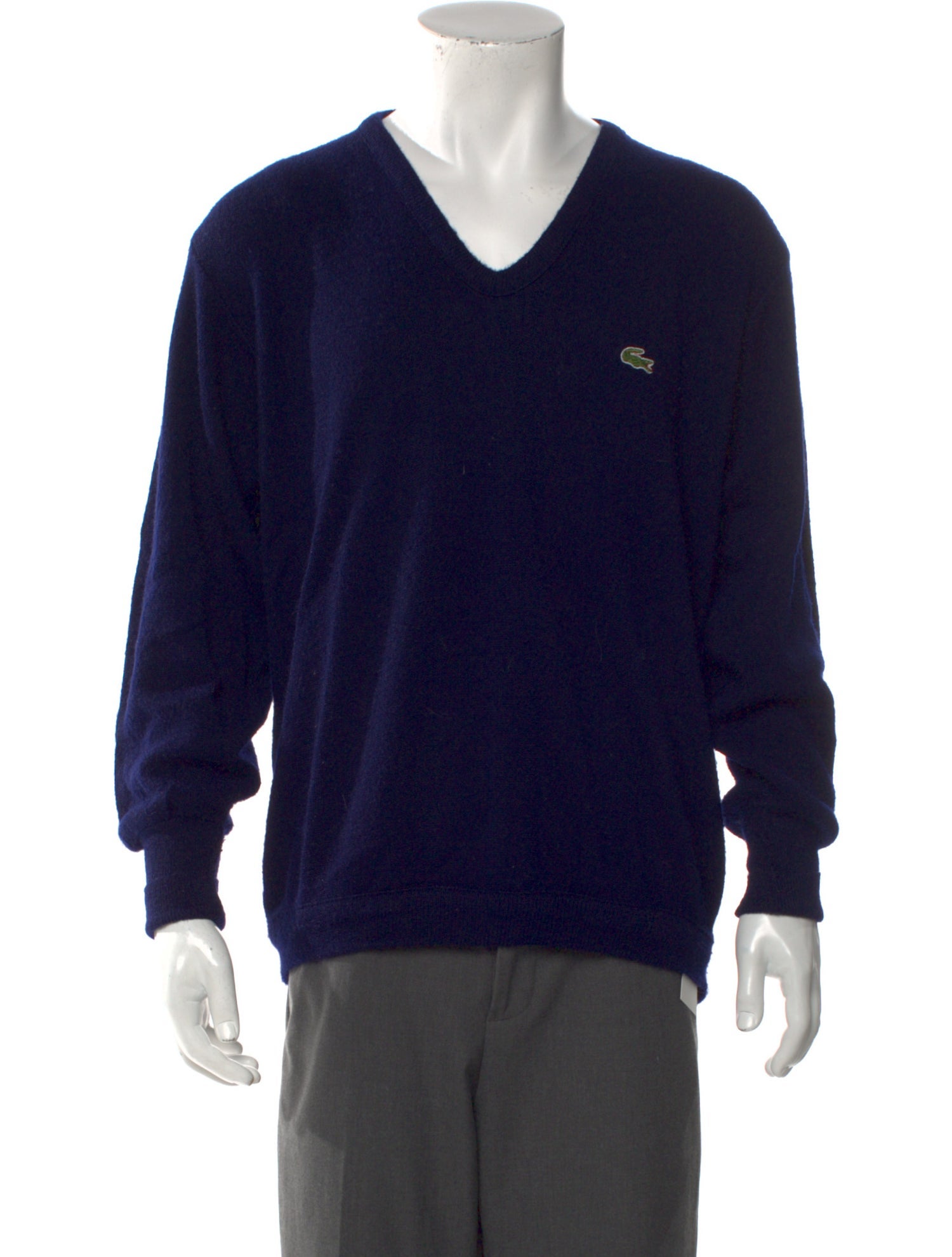 Lacoste V-Neck Long Sleeve Pullover