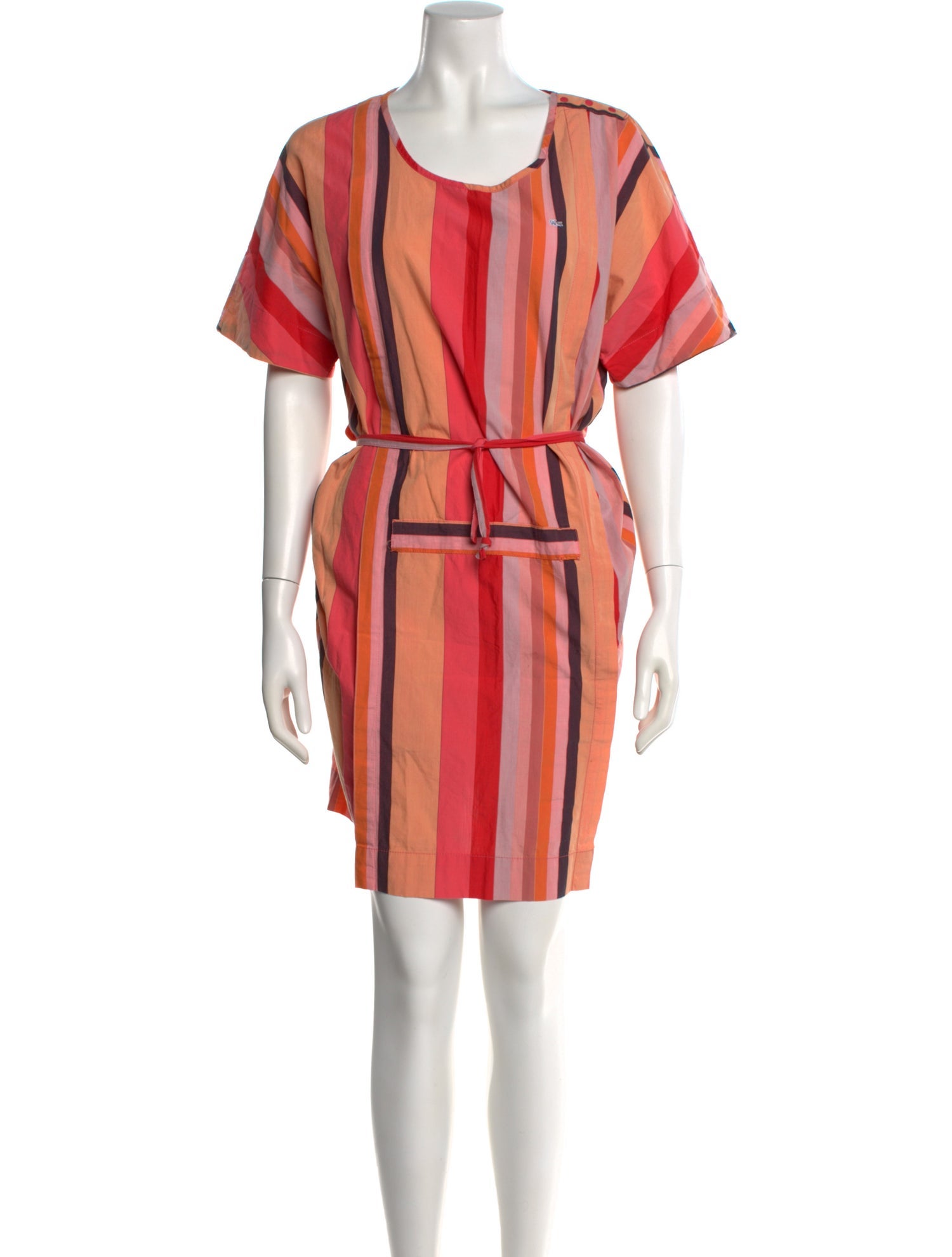 Lacoste Striped Mini Dress