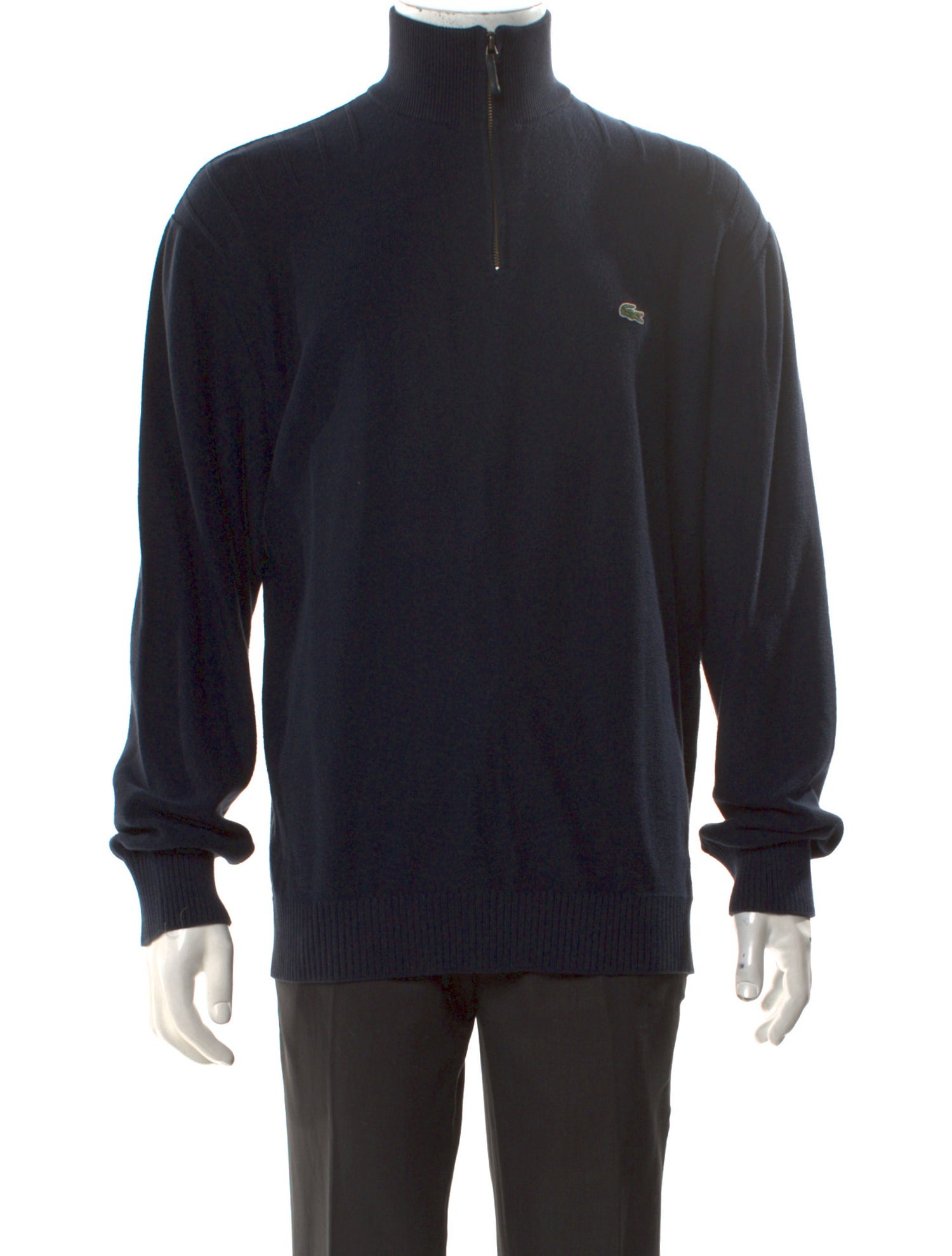 Lacoste Turtleneck Long Sleeve Polo Sweater