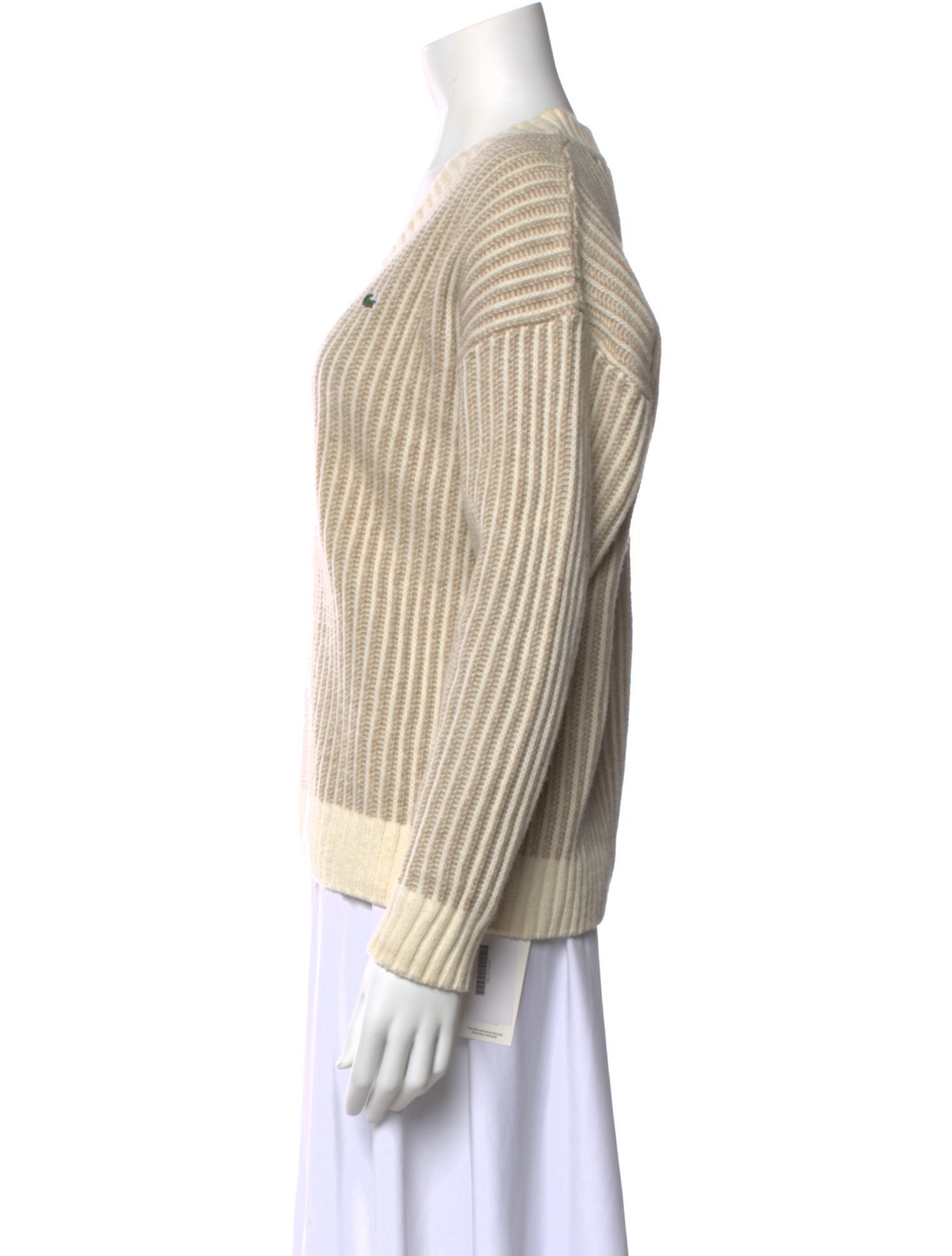 Lacoste Wool V-Neck Sweater