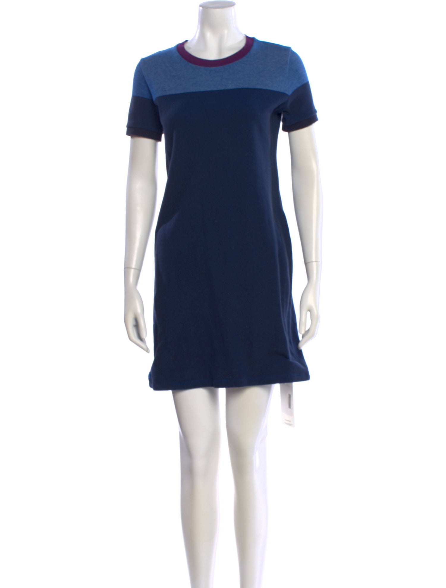 Lacoste Crew Neck Mini Dress