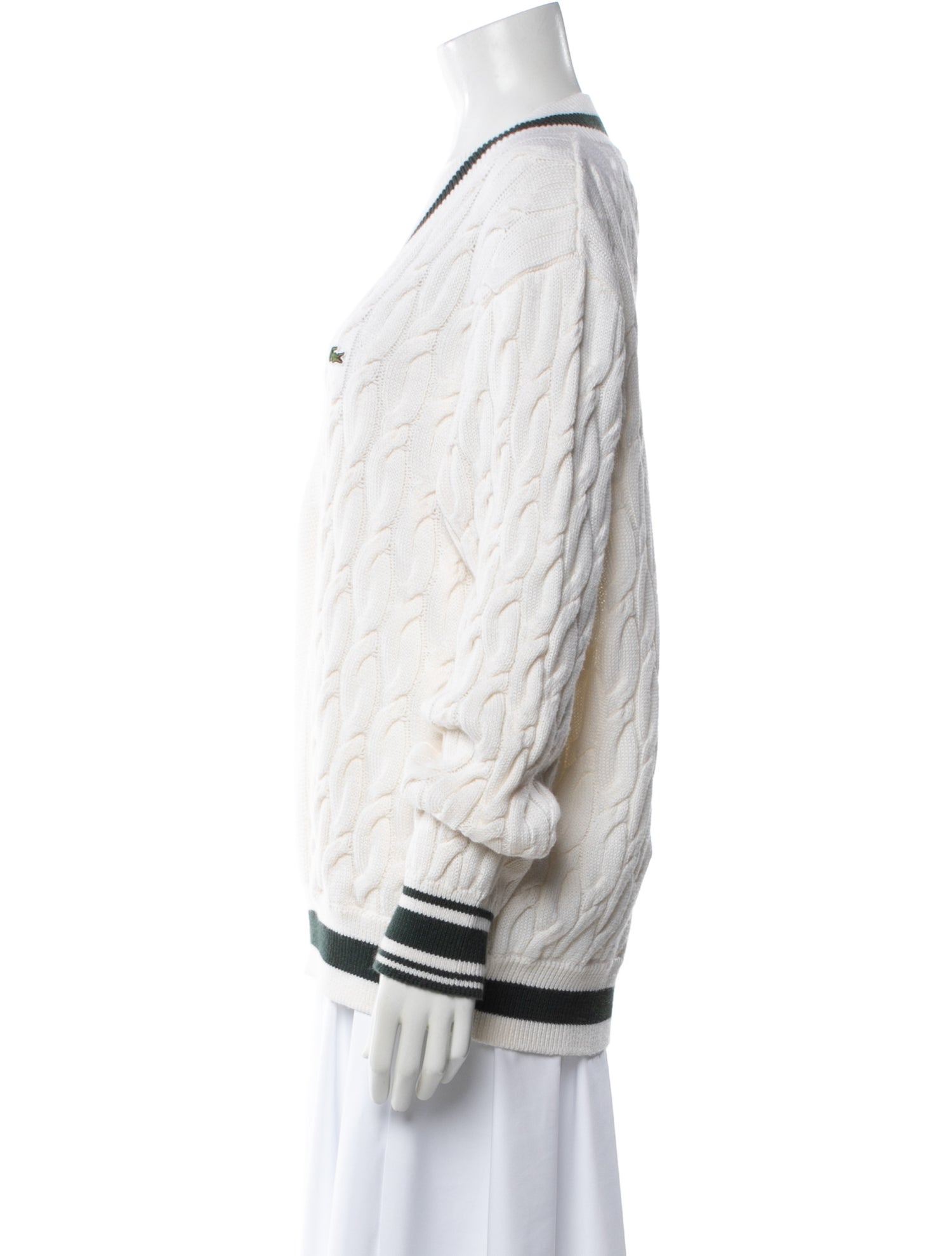 Lacoste Wool Striped Sweater