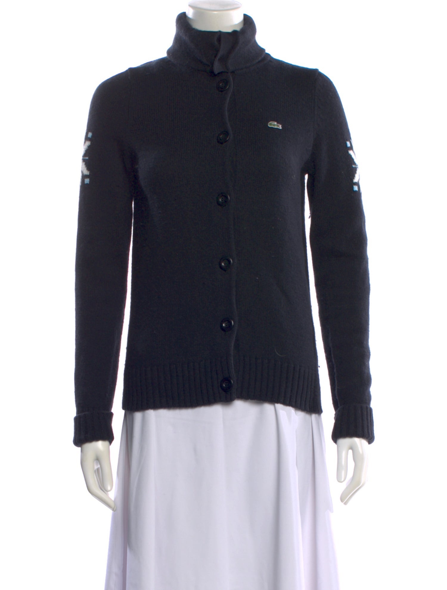 Lacoste Mock Neck Sweater