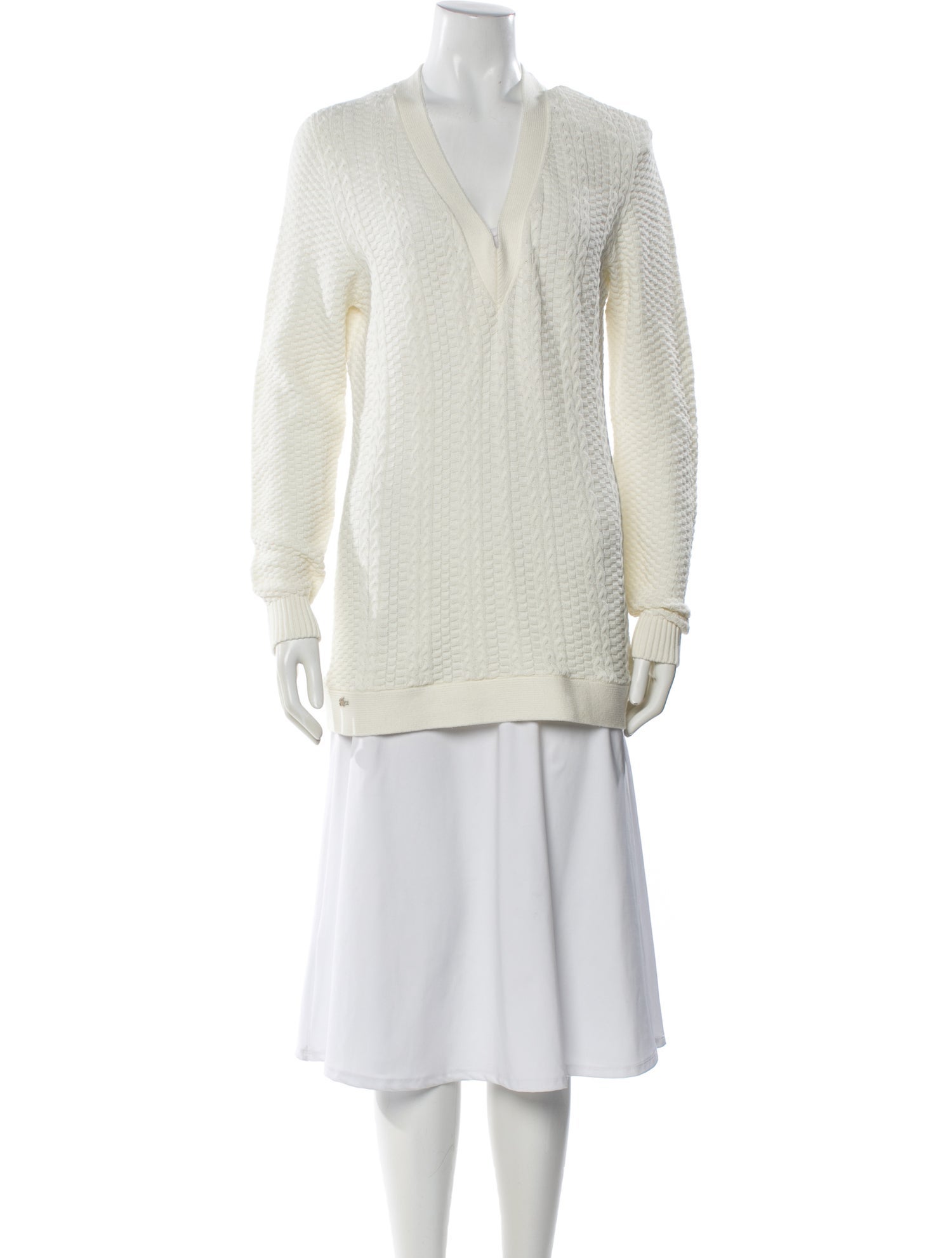 Lacoste V-Neck Sweater w/ Tags