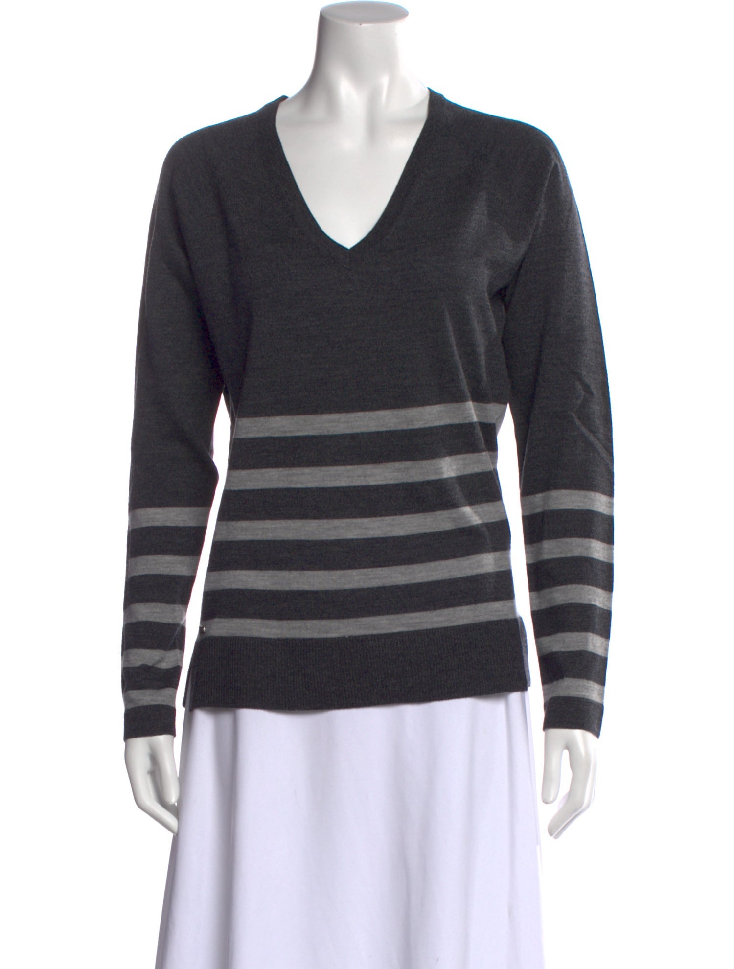 Lacoste Wool Striped Sweater