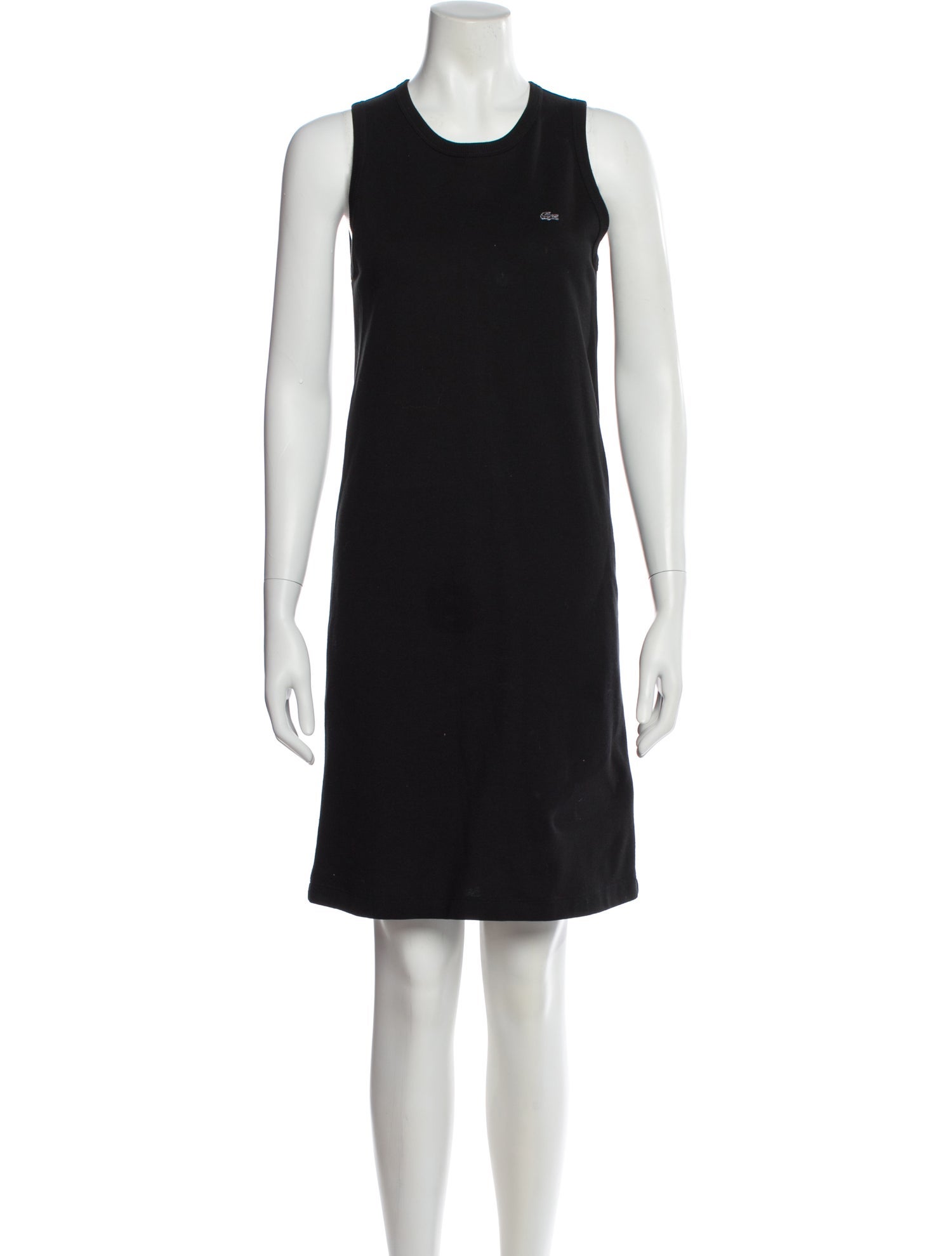 Lacoste Crew Neck Mini Dress
